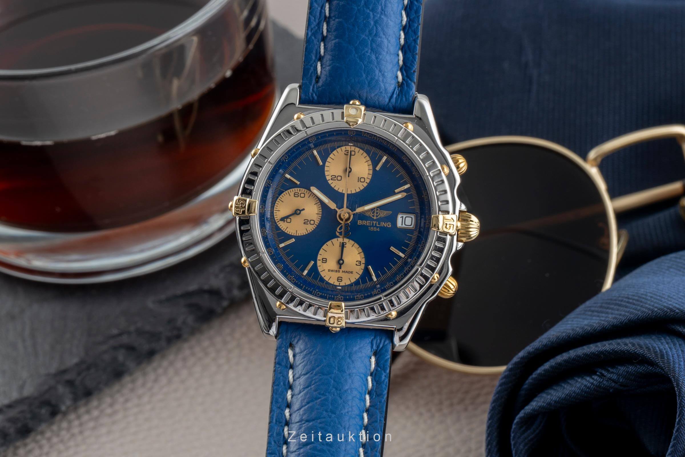 Breitling Chronomat cronografo acciaio / oro automatismo orologio da uomo B13050.1  [2501925]