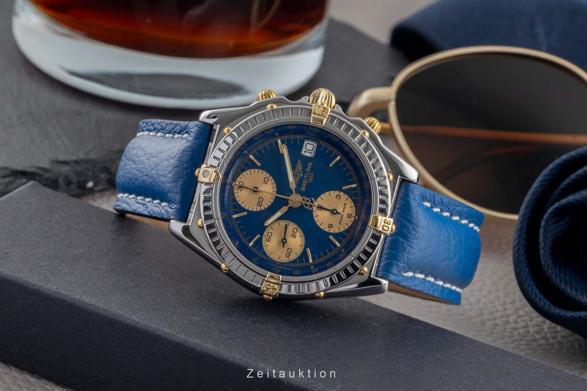 Breitling Chronomat cronografo acciaio / oro automatismo orologio da uomo B13050.1  [2501925]