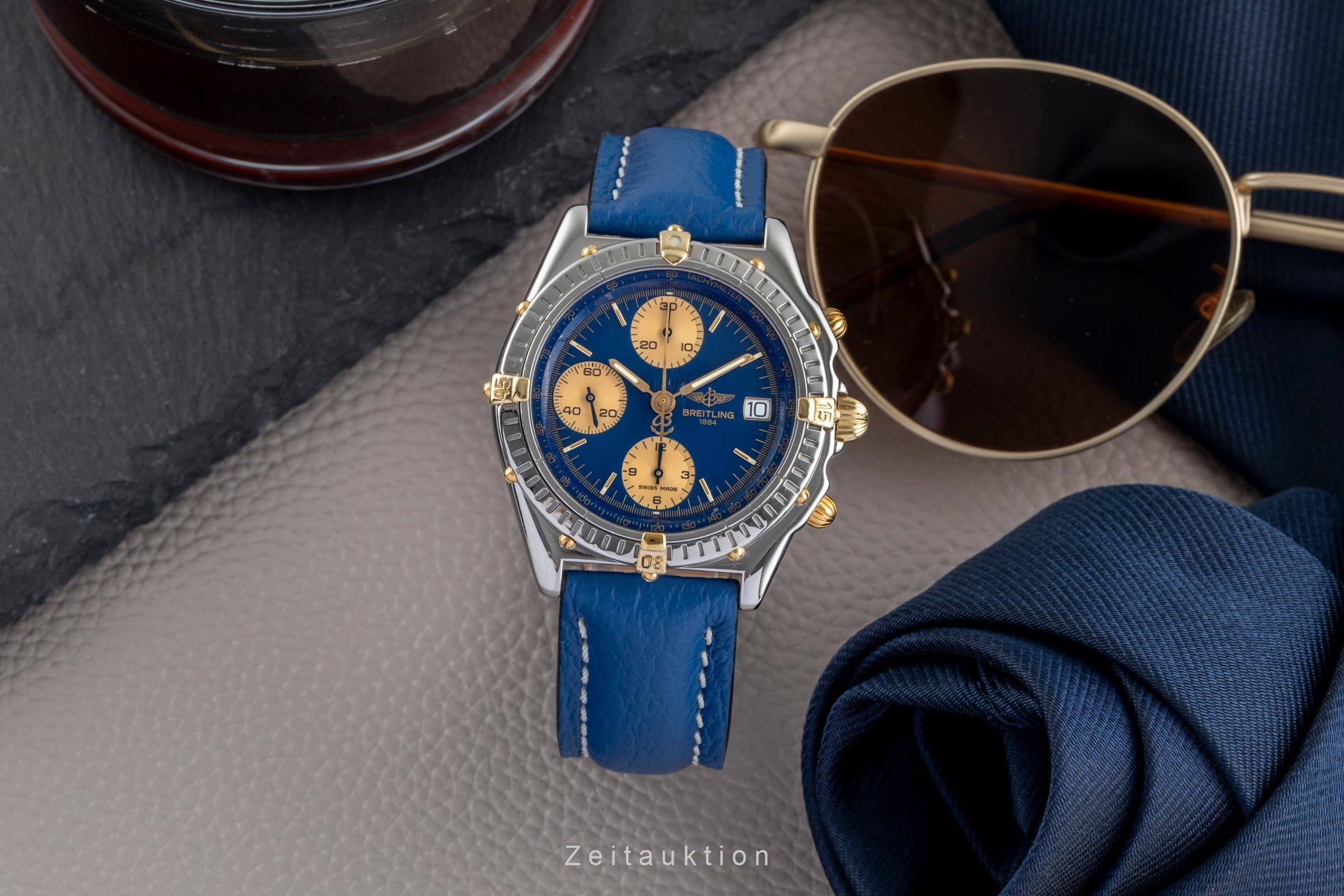 Breitling Chronomat cronografo acciaio / oro automatismo orologio da uomo B13050.1  [2501925]