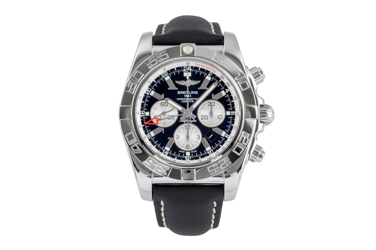 Breitling Chronomat 47 GMT chronograph steel automatic men's watch AB041012/BA69  [2501927]