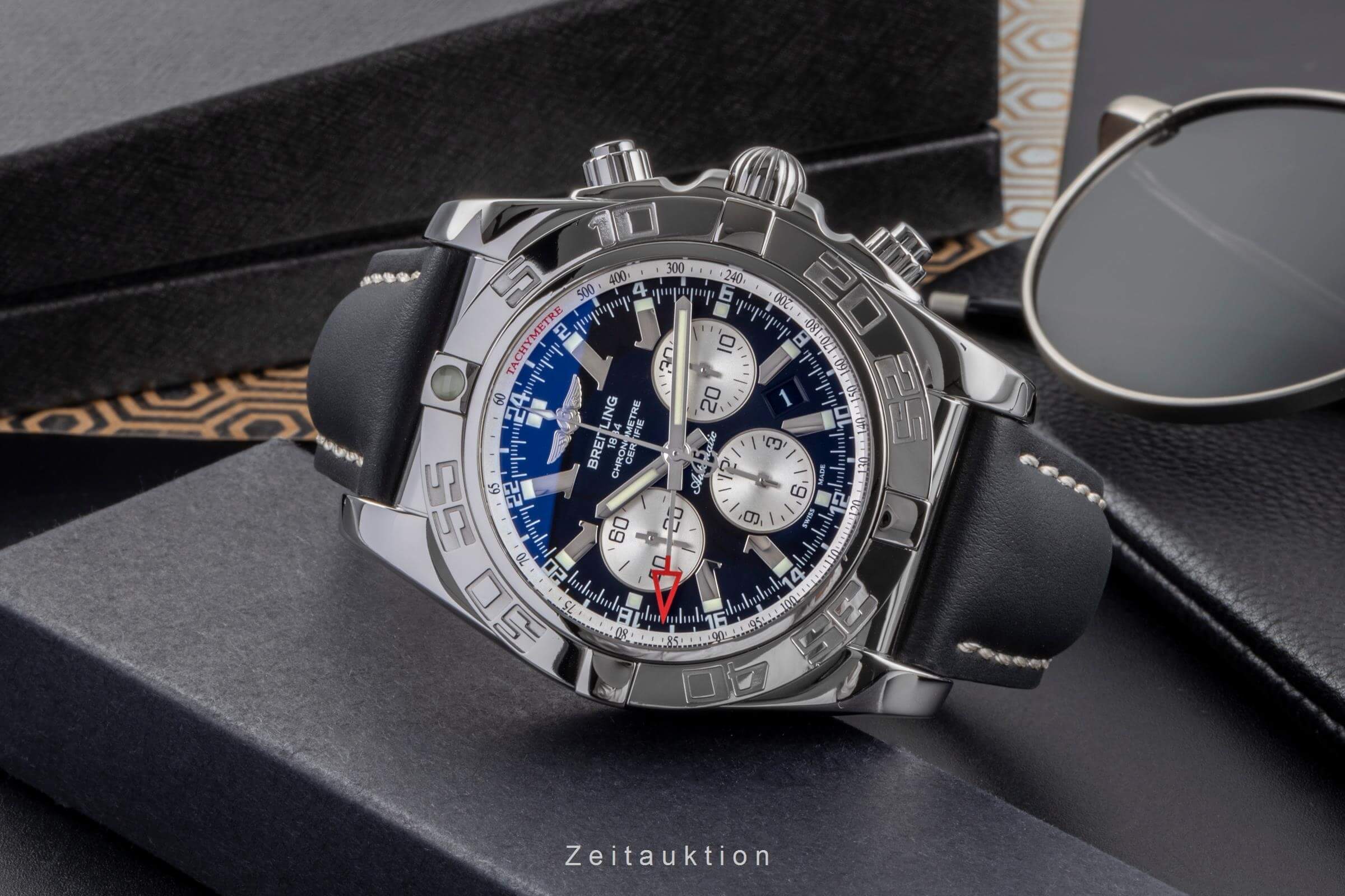 Breitling Chronomat 47 GMT chronograph steel automatic B04