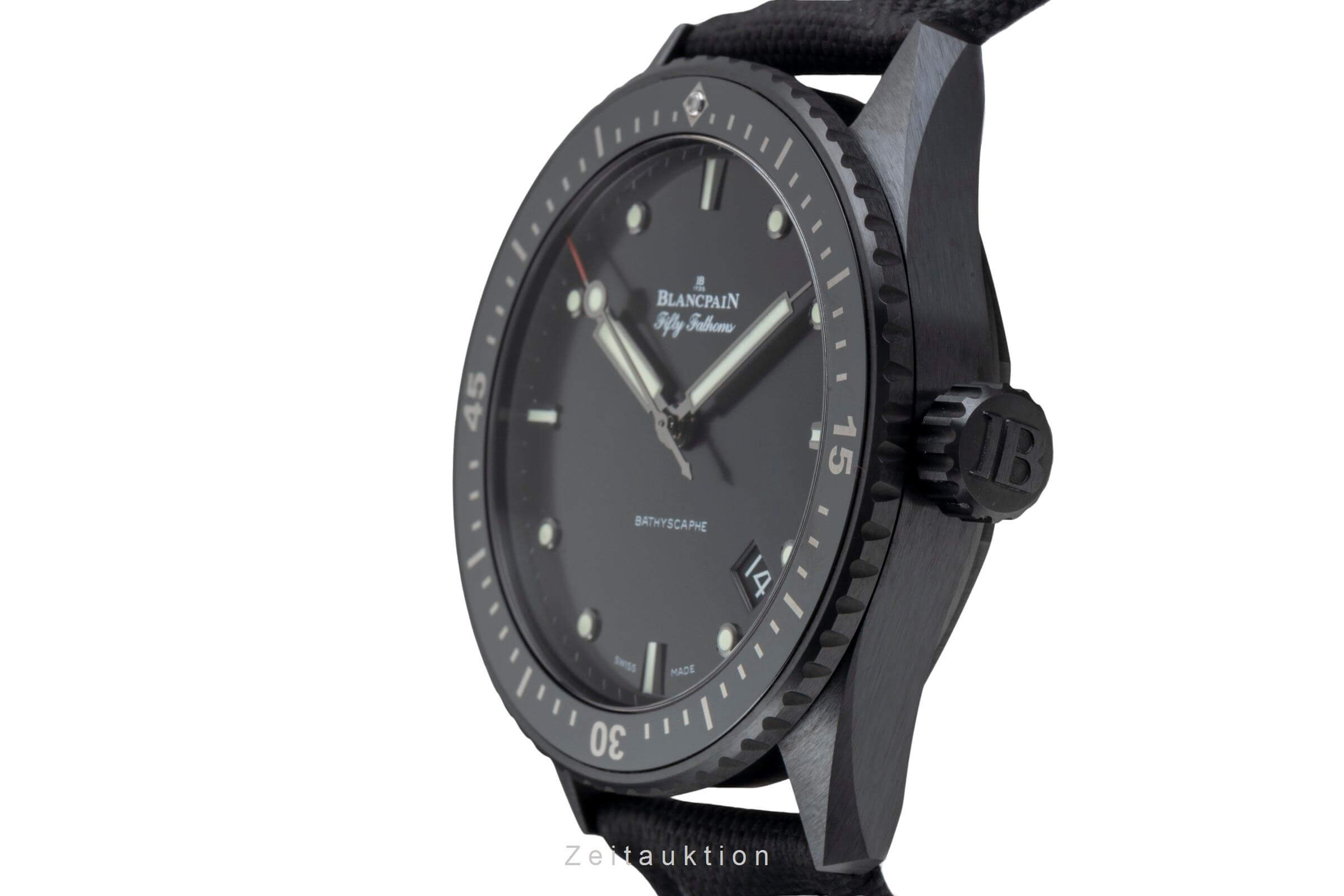 Blancpain Fifty Fathoms Bathyscaphe Keramik Ref. 5000.0130.B52A B&P 2016 [2501932]