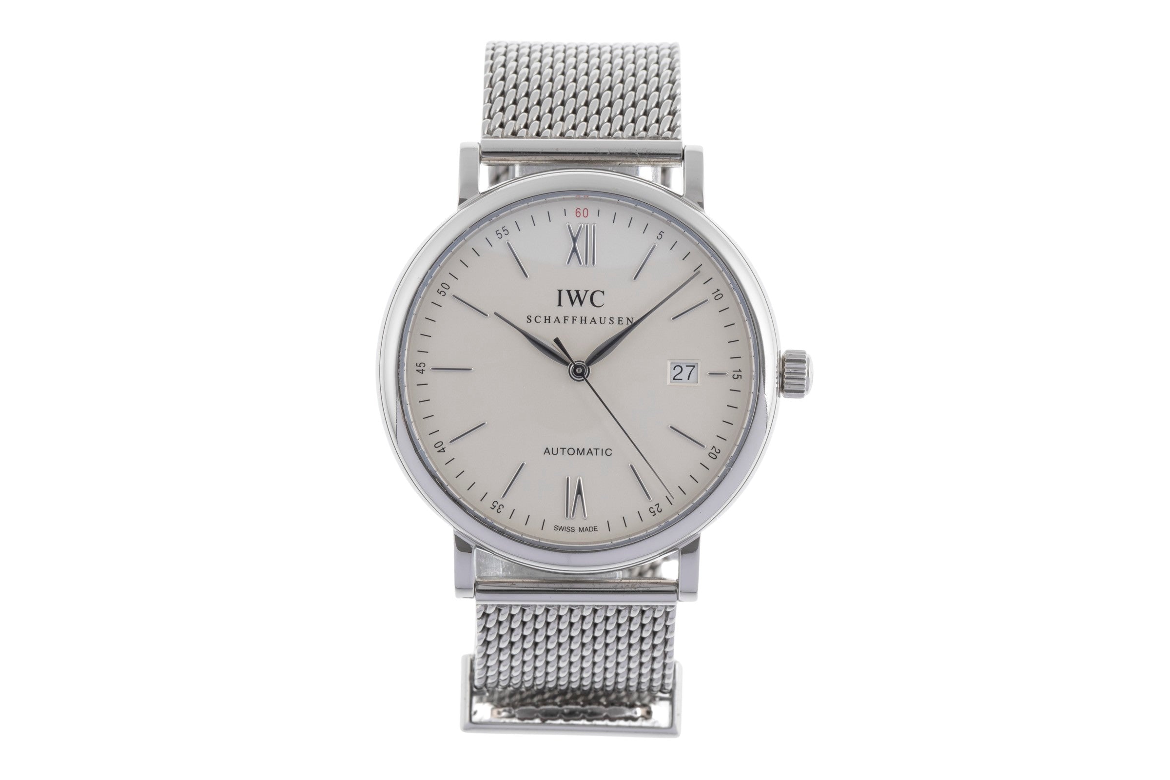 IWC Portofino acciaio automatismo orologio da uomo IW356505  [2501935]