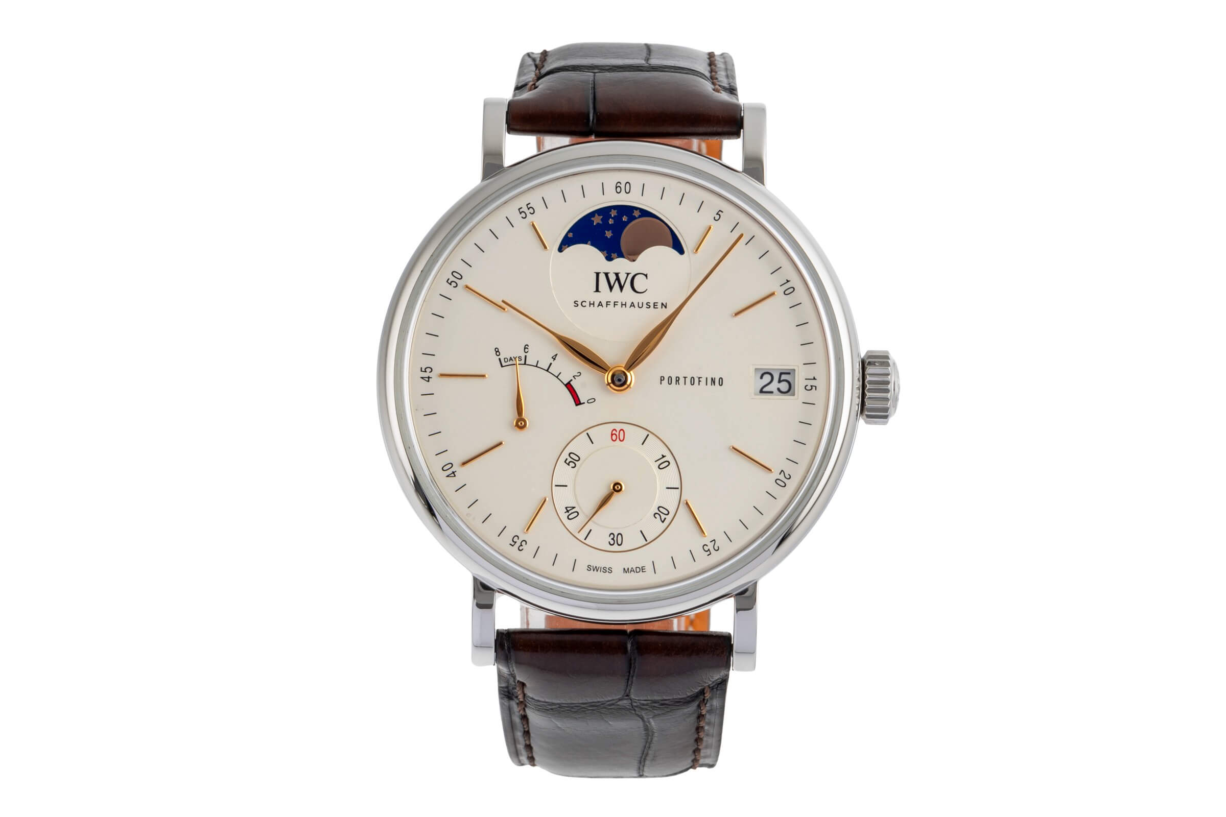 IWC Portugieser steel manual winding men's watch IW516401 LP: 14500EUR  [2501936]