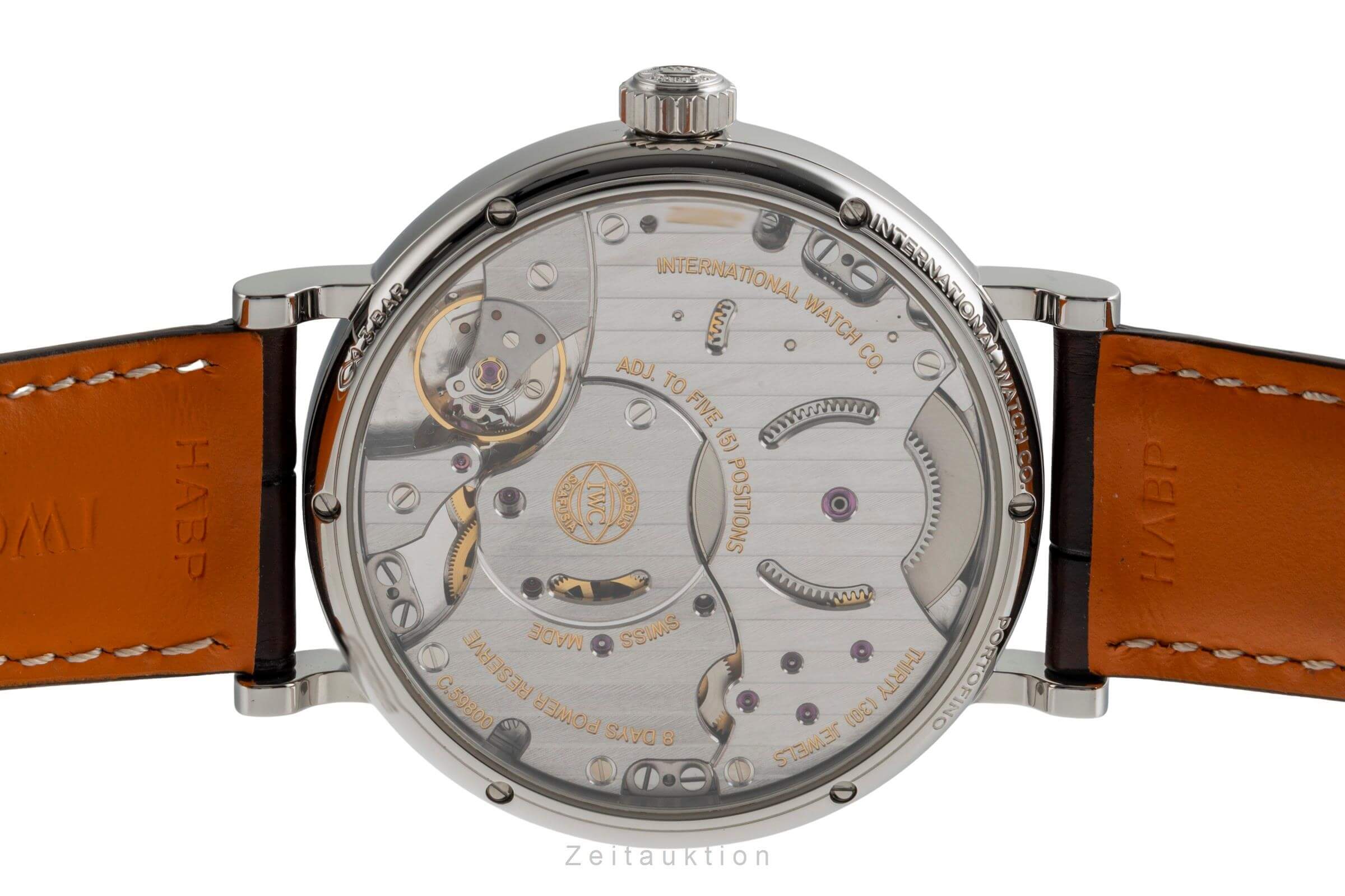 IWC Portugieser steel manual winding men's watch IW516401 LP: 14500EUR  [2501936]