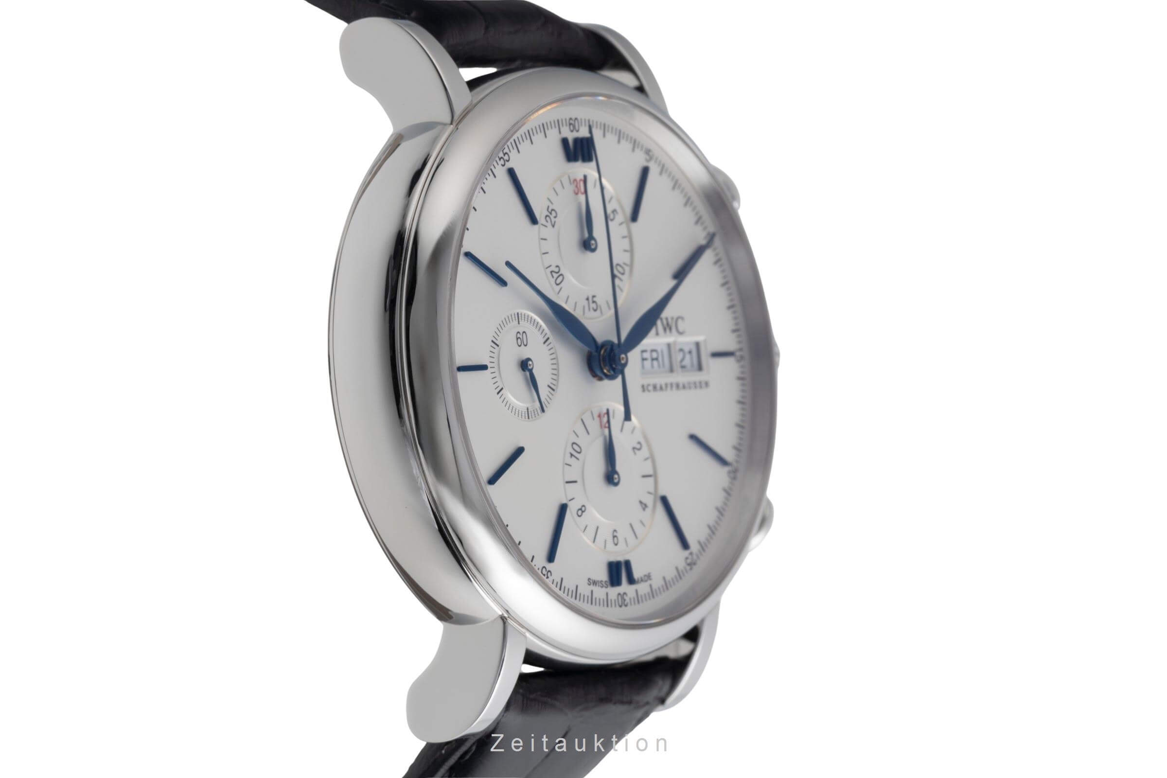 IWC Portofino cronografo acciaio automatismo orologio da uomo IW391037 LP: 7100EUR  [2501937]