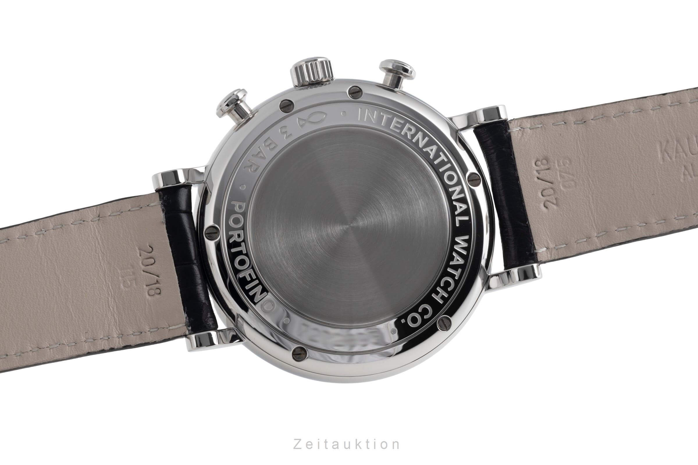 IWC Portofino cronografo acciaio automatismo orologio da uomo IW391037 LP: 7100EUR  [2501937]