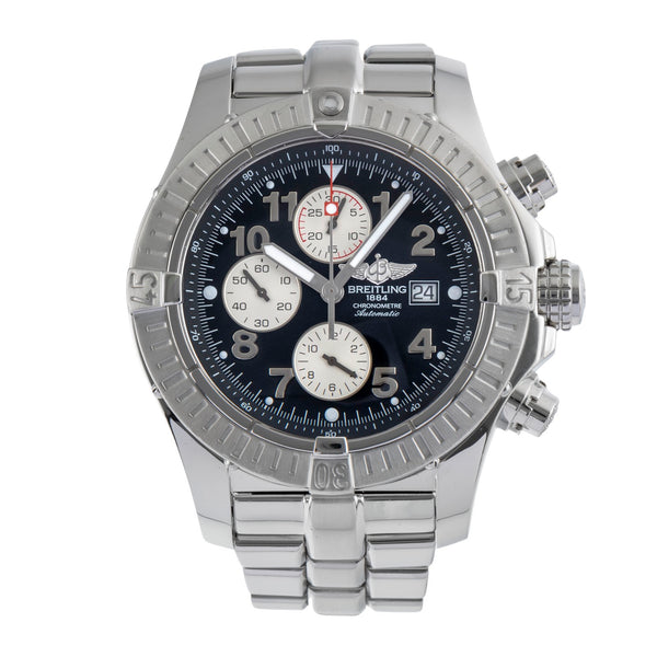 Breitling Super Avenger cronógrafo acero automático reloj para caballeros A13370  [2501940]