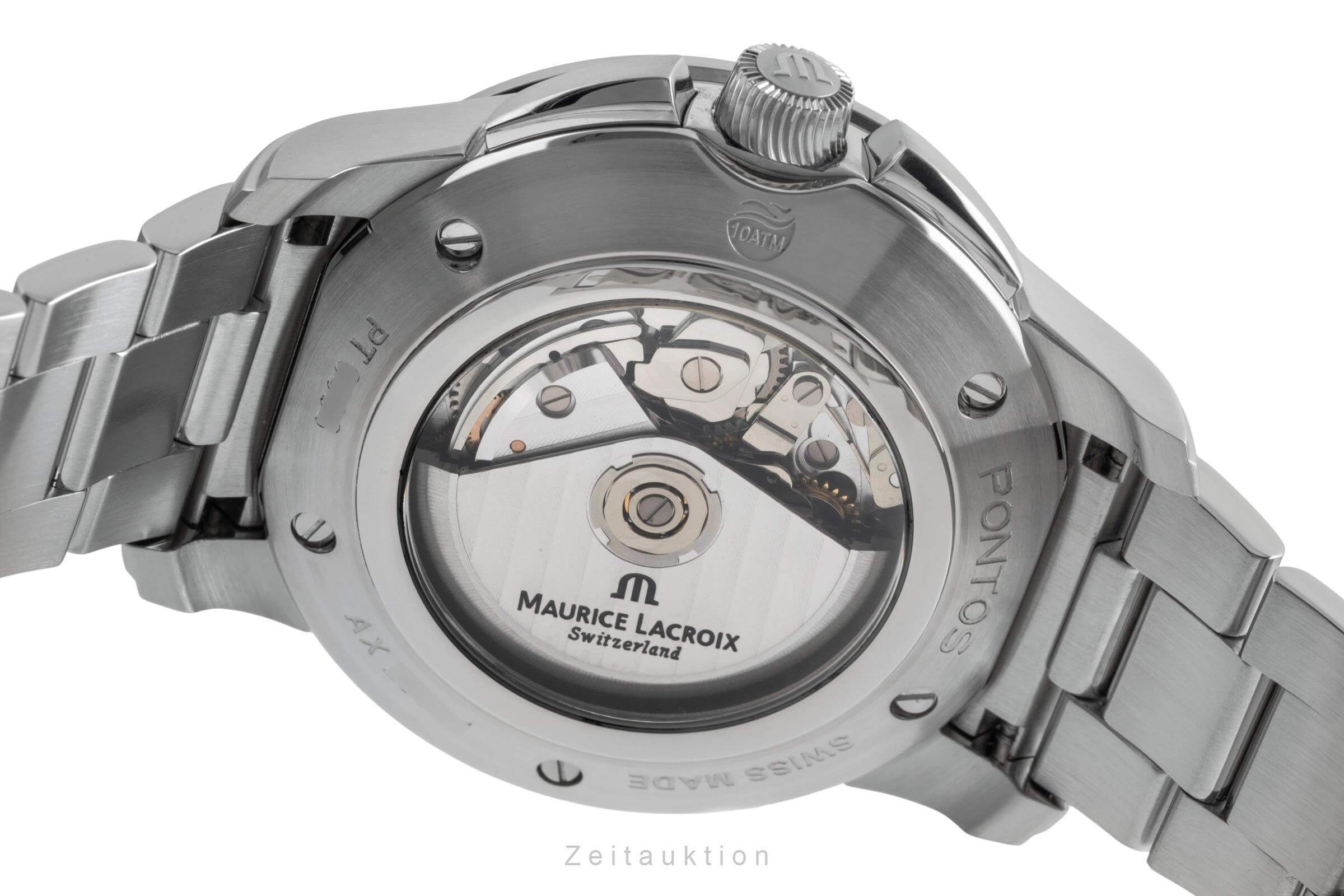 Maurice Lacroix Pontos Chronograph Silver Dial Automatik Herrenuhr Ref. PT6388 [2501943]