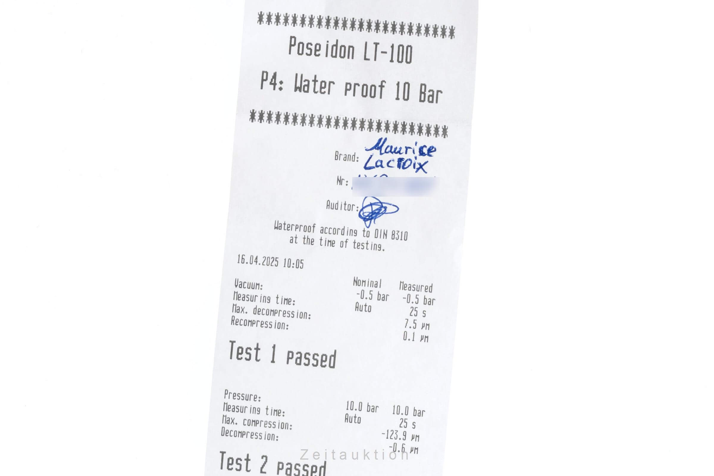 Maurice Lacroix Pontos Chronograph Silver Dial Automatik Herrenuhr Ref. PT6388 [2501943]