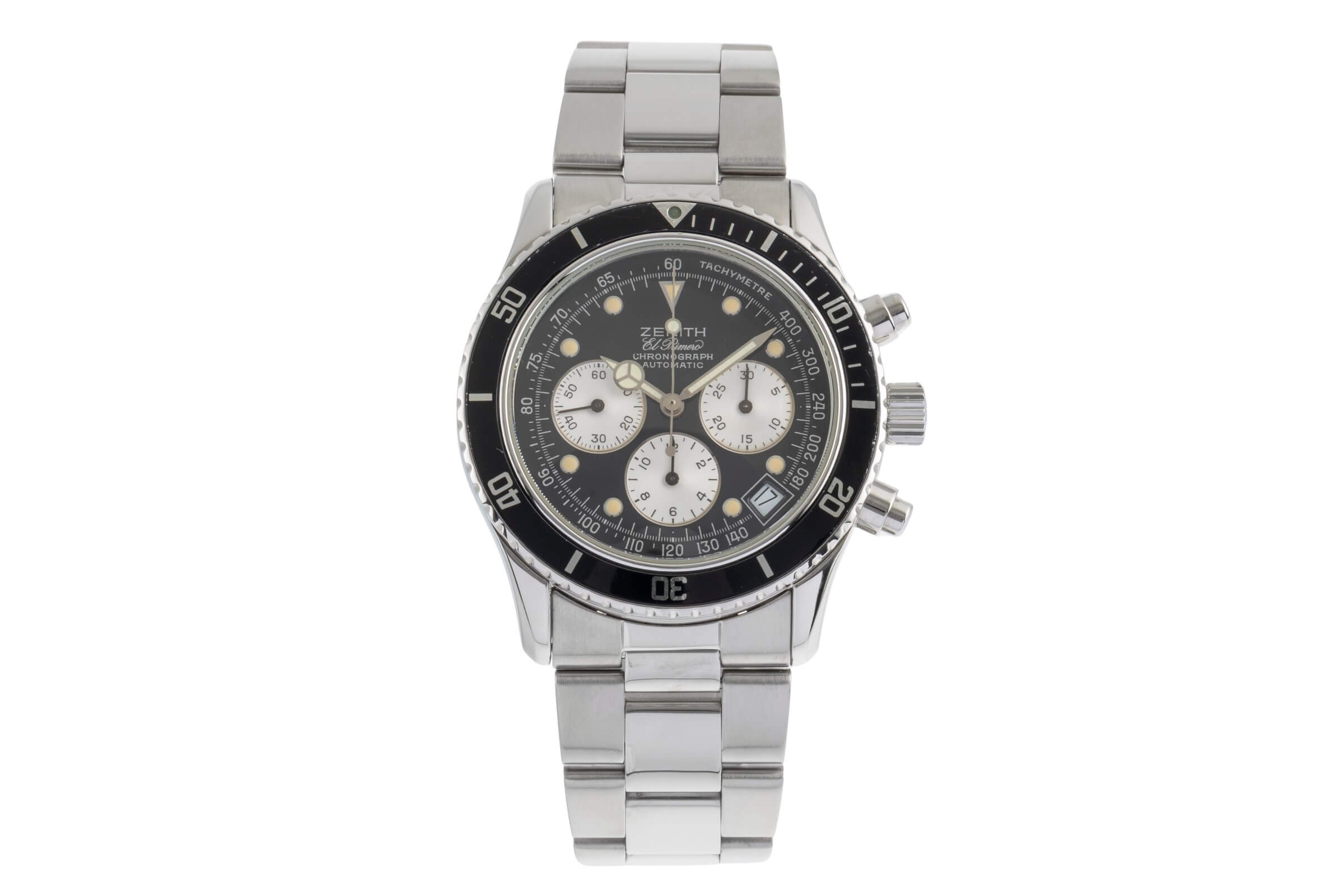 Zenith El Primero chronograph steel automatic men's watch 02.1322.400.644  [2501945]