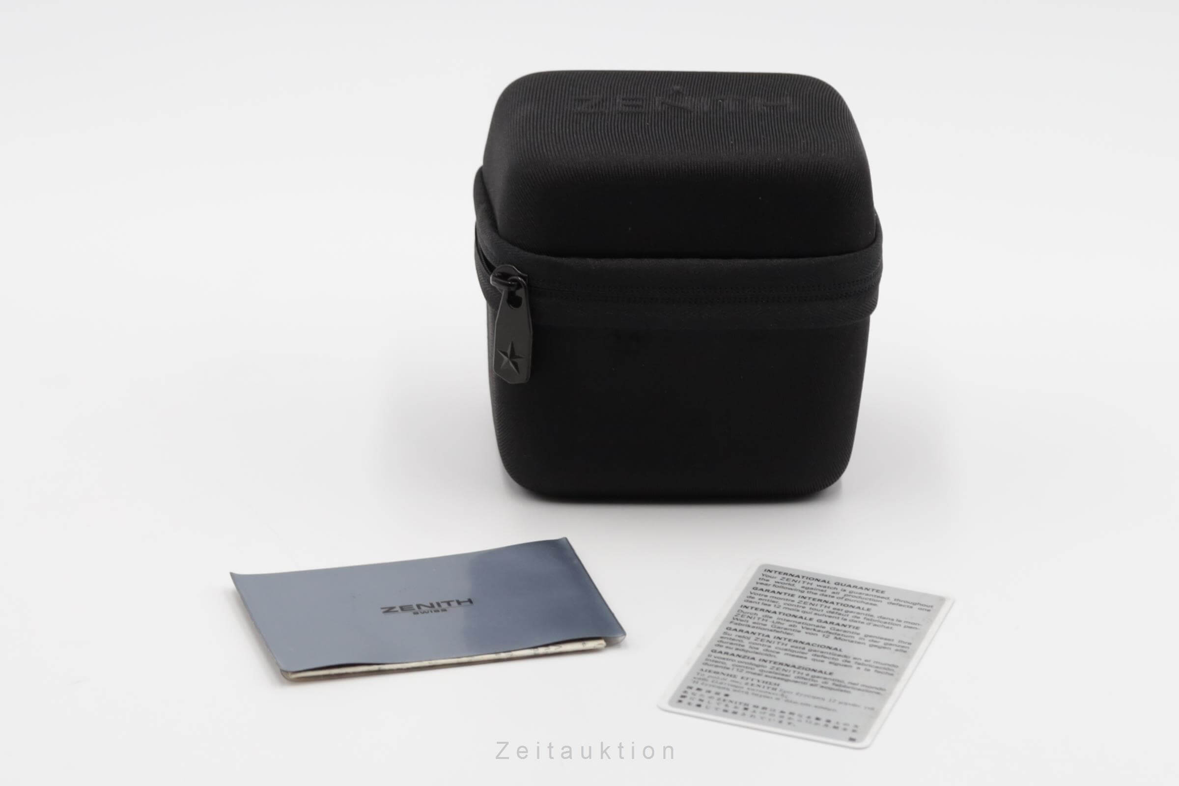 Zenith El Primero chronograph steel automatic men's watch 02.1322.400.644  [2501945]