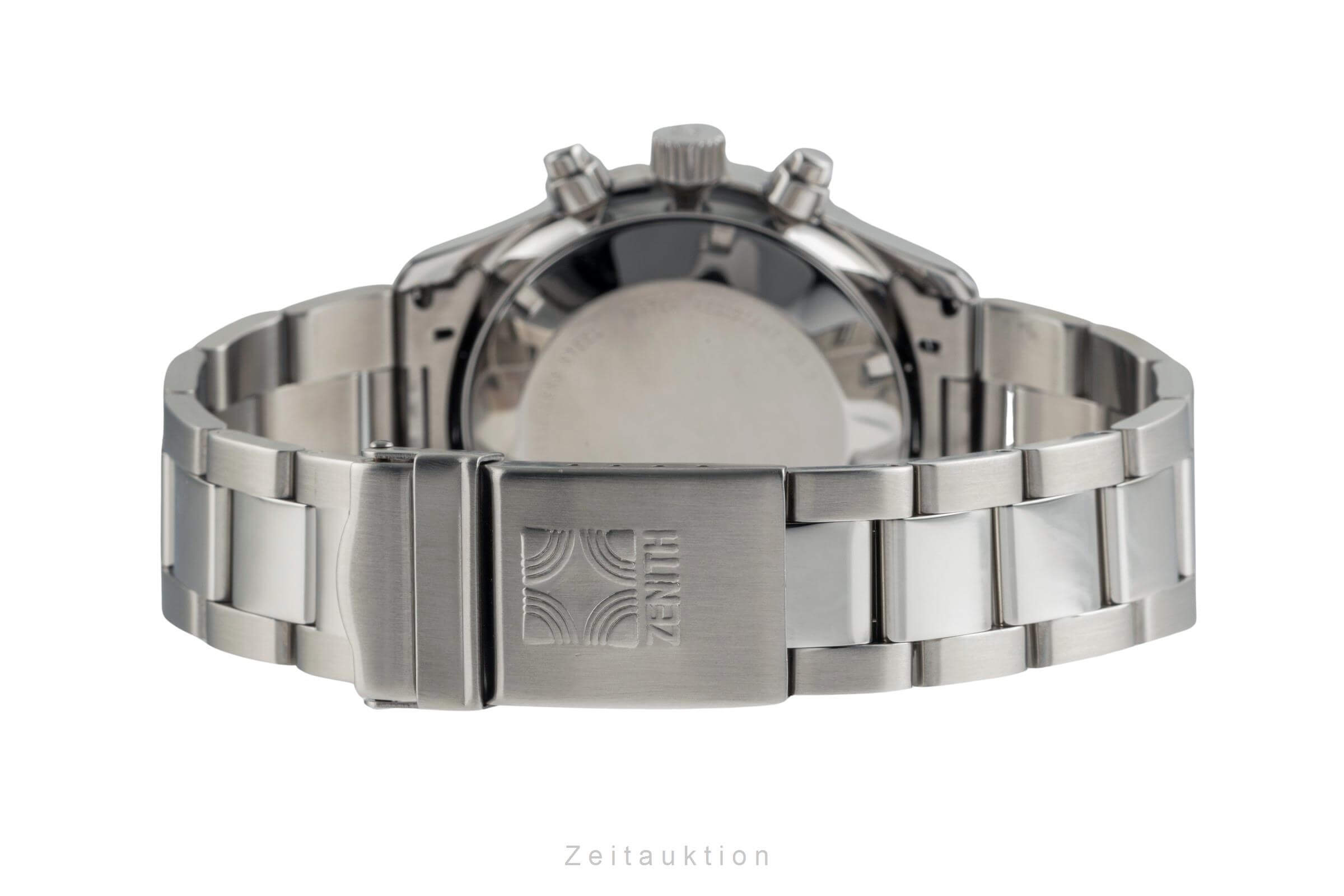 Zenith El Primero chronograph steel automatic Kal. 400 Ref