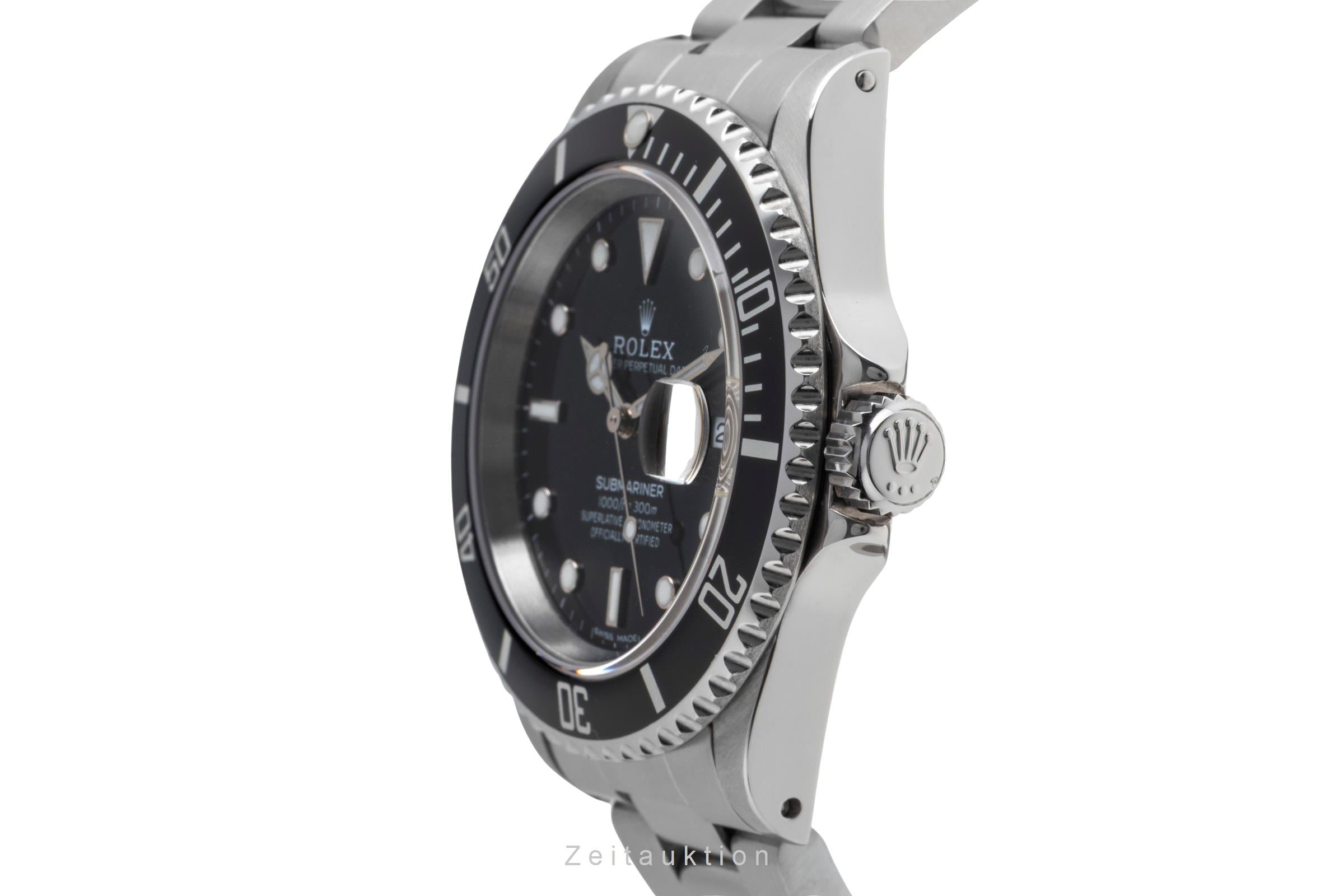 Rolex Submariner Date 1000ft Oyster Edelstahl Automatik Ref. 16610 B&P 2000 [2501946]