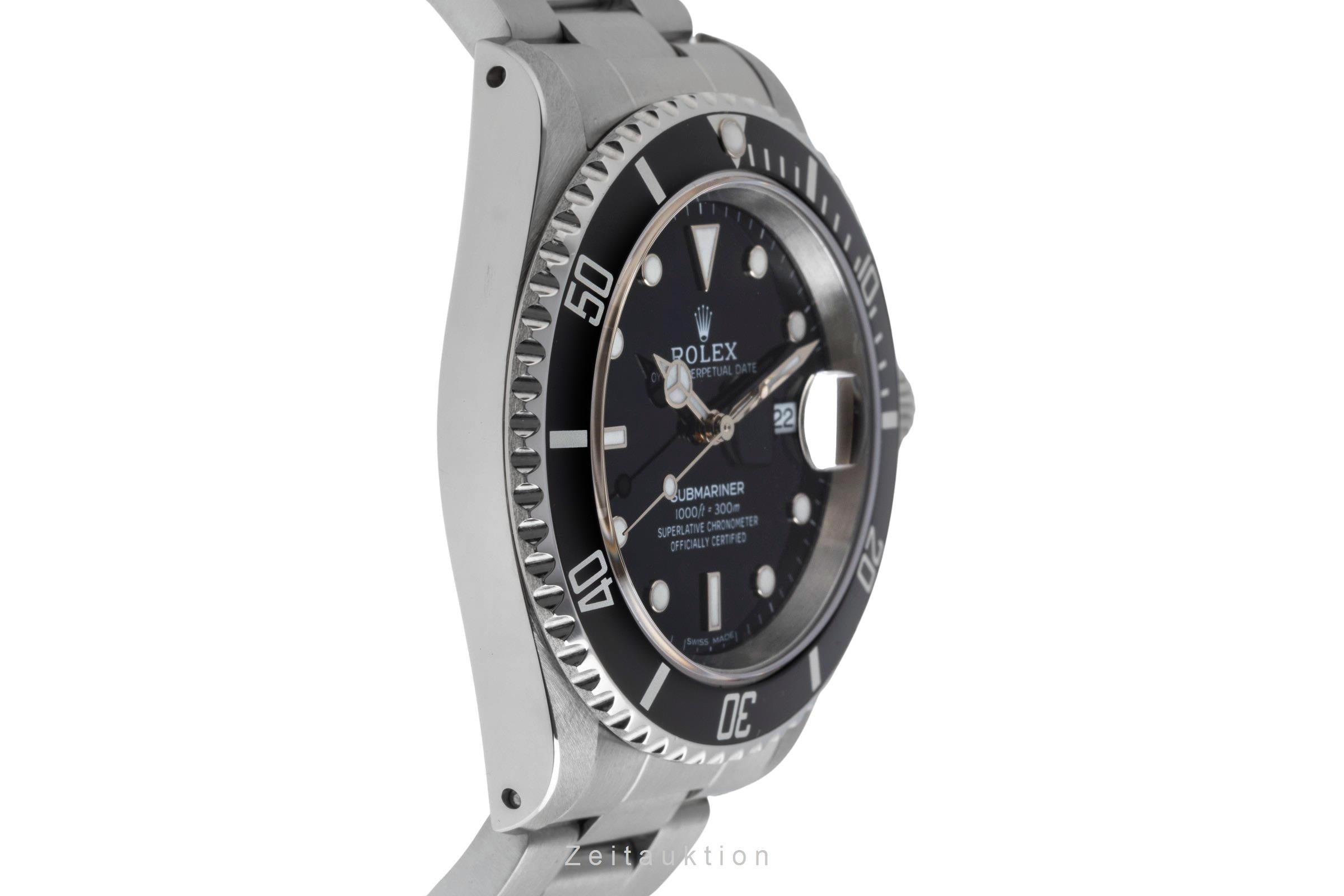 Rolex Submariner Date 1000ft Oyster Edelstahl Automatik Ref. 16610 B&P 2000 [2501946]
