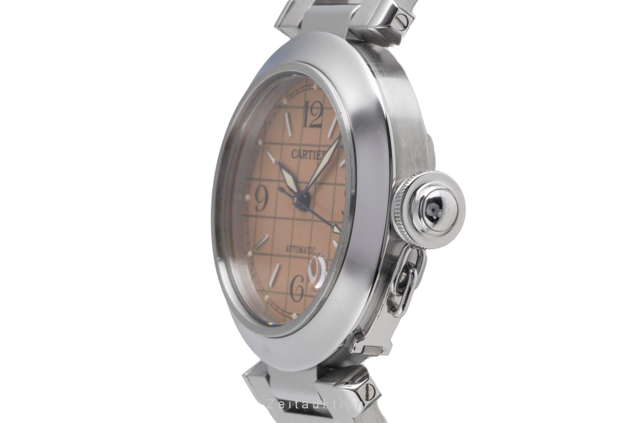 Cartier Pasha acier automatique montre pour hommes W31024M7  [2501947]