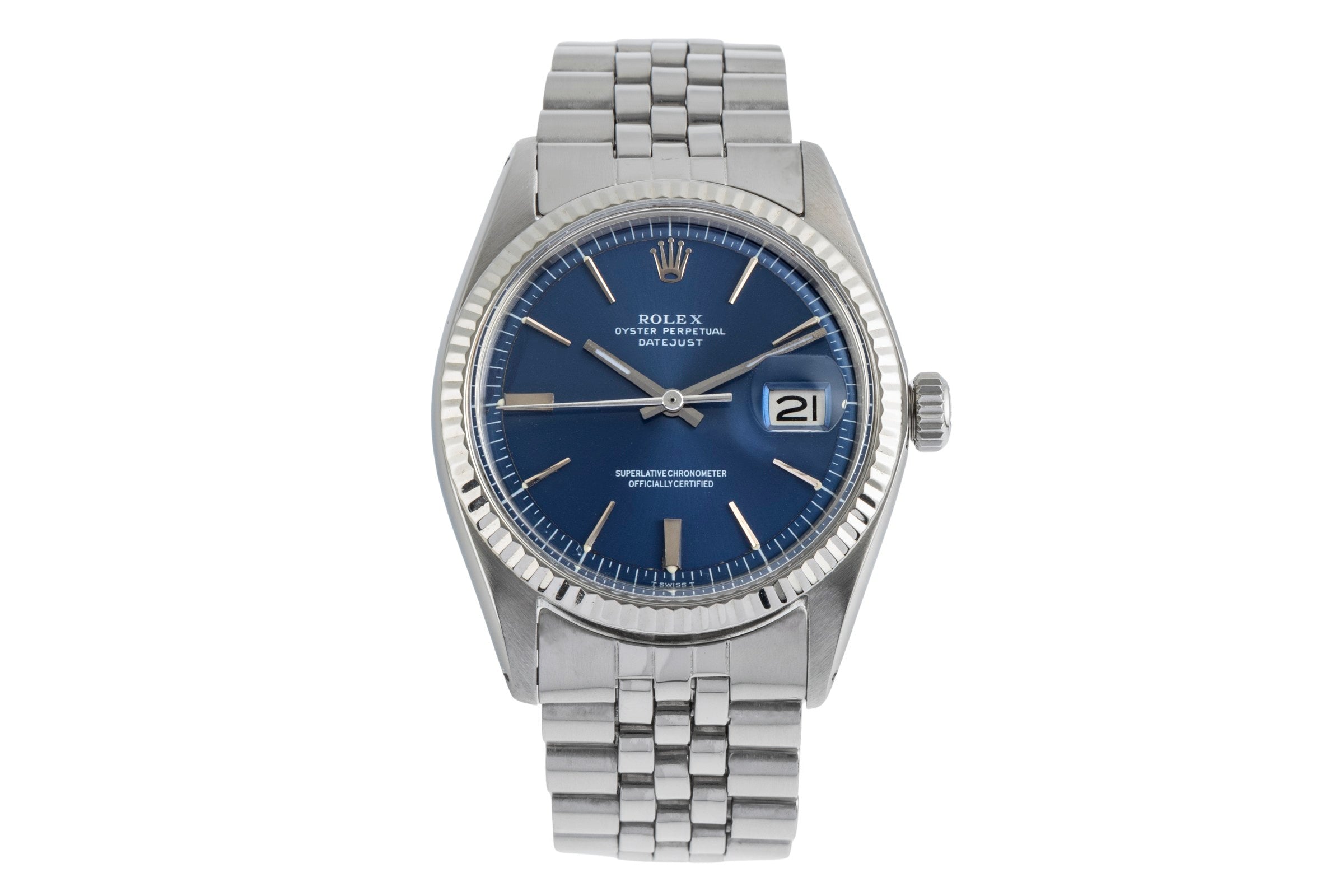 Rolex Datejust steel / white gold automatic Kal. 1570 Ref. 1601