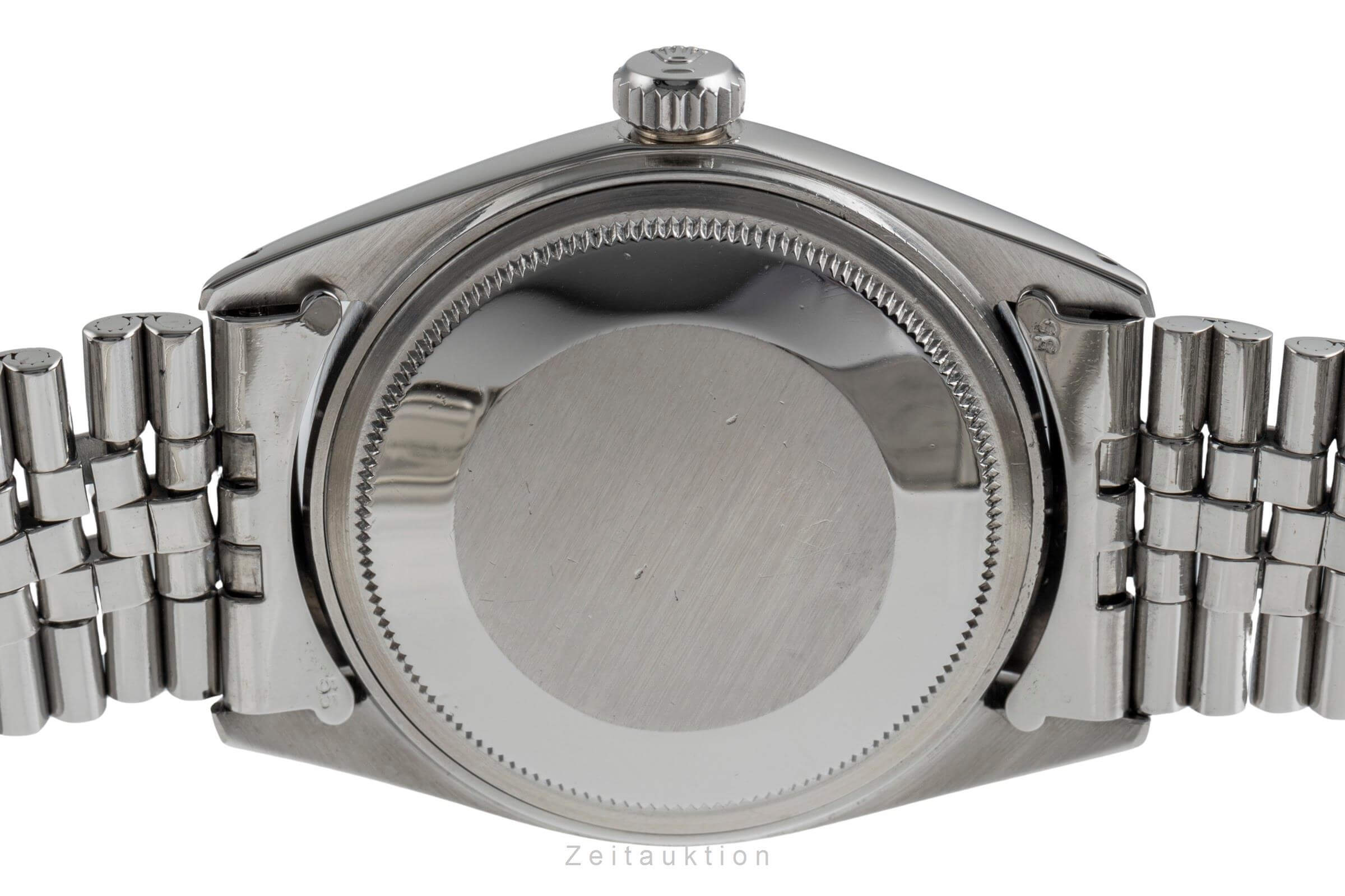 Rolex Datejust acciaio / oro bianco automatismo orologio da uomo 1601  [2501955]