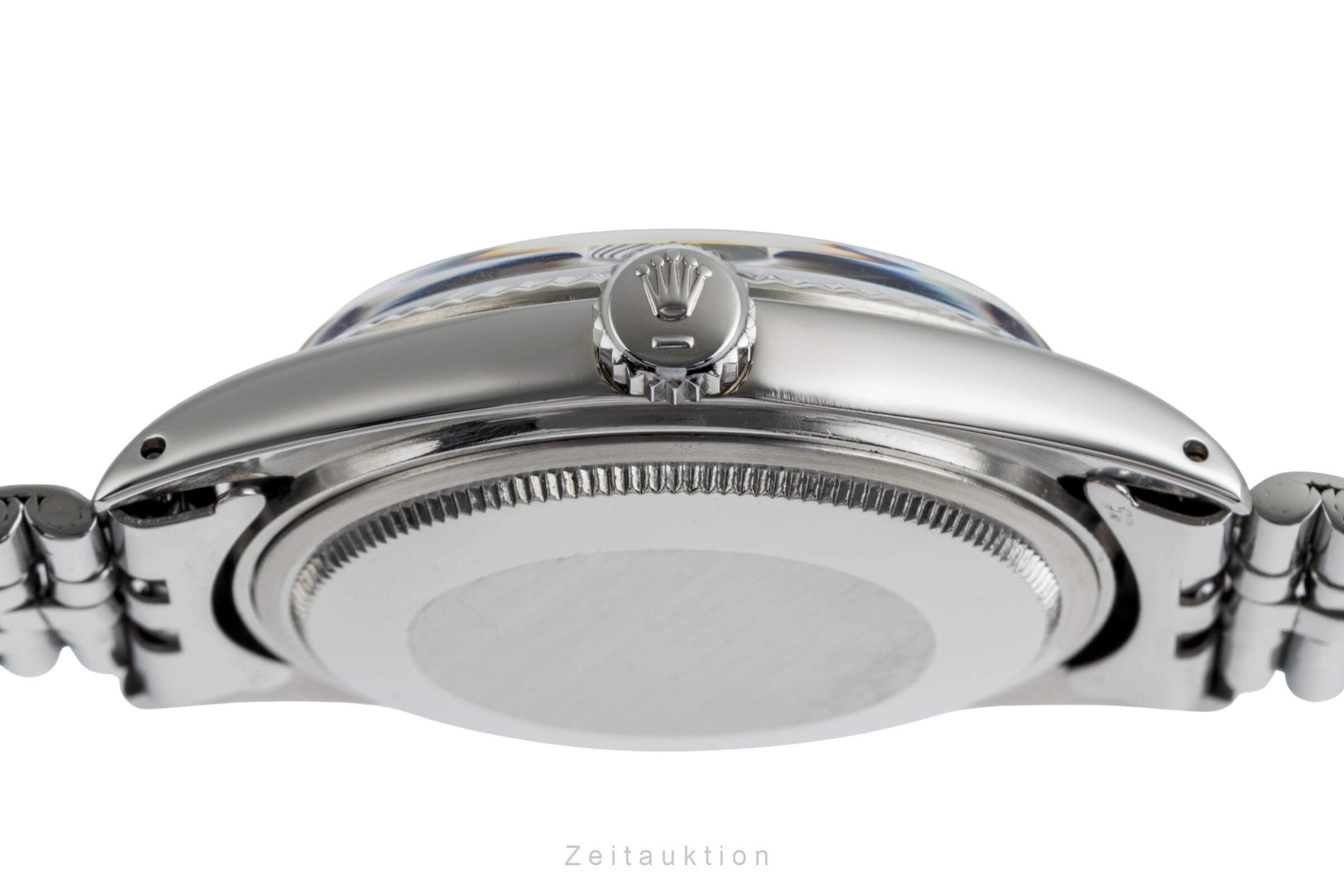 Rolex Datejust acciaio / oro bianco automatismo orologio da uomo 1601  [2501955]