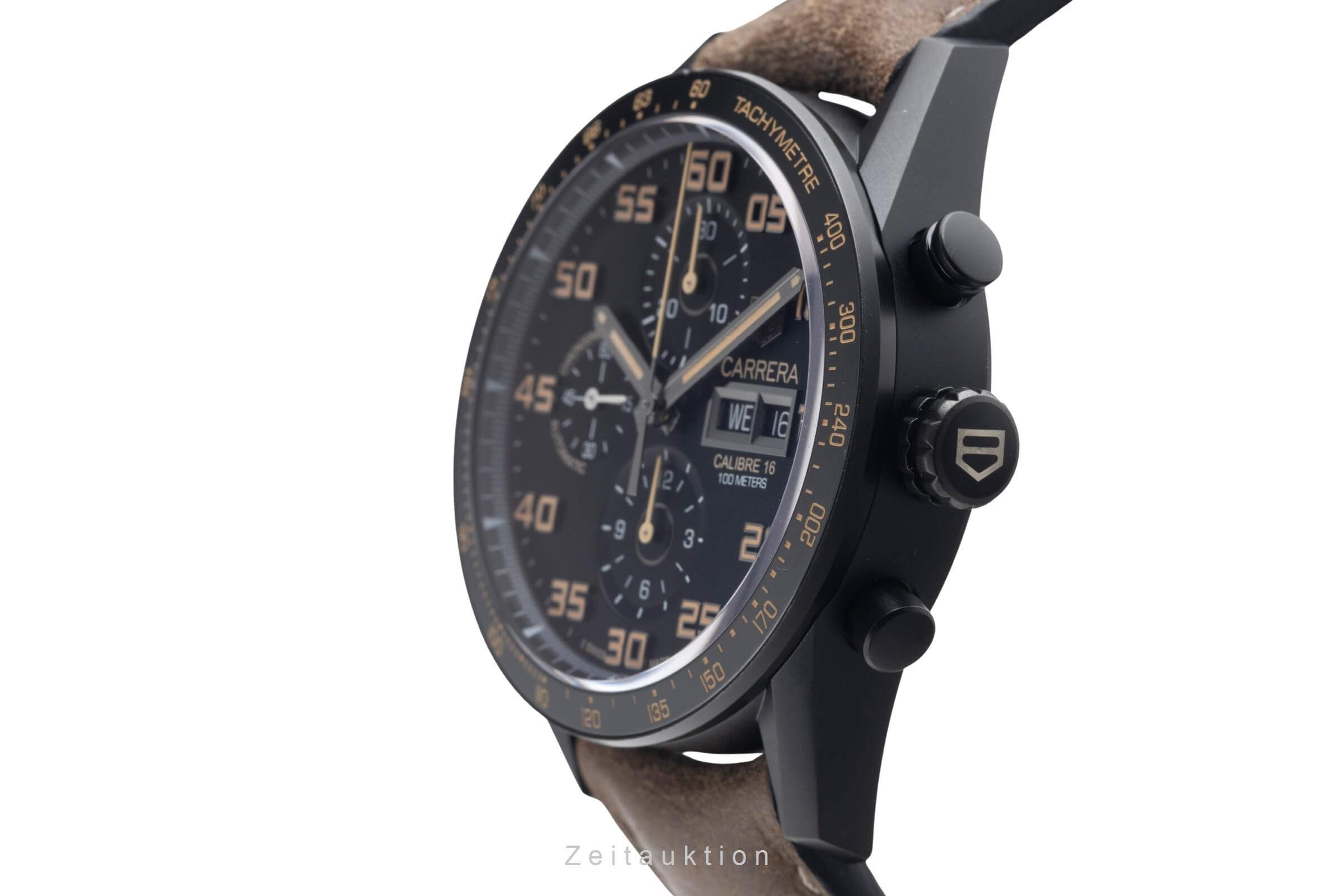 Tag Heuer Carrera chronographe titane  automatique montre pour hommes CV2A84.FC6394  [2501957]