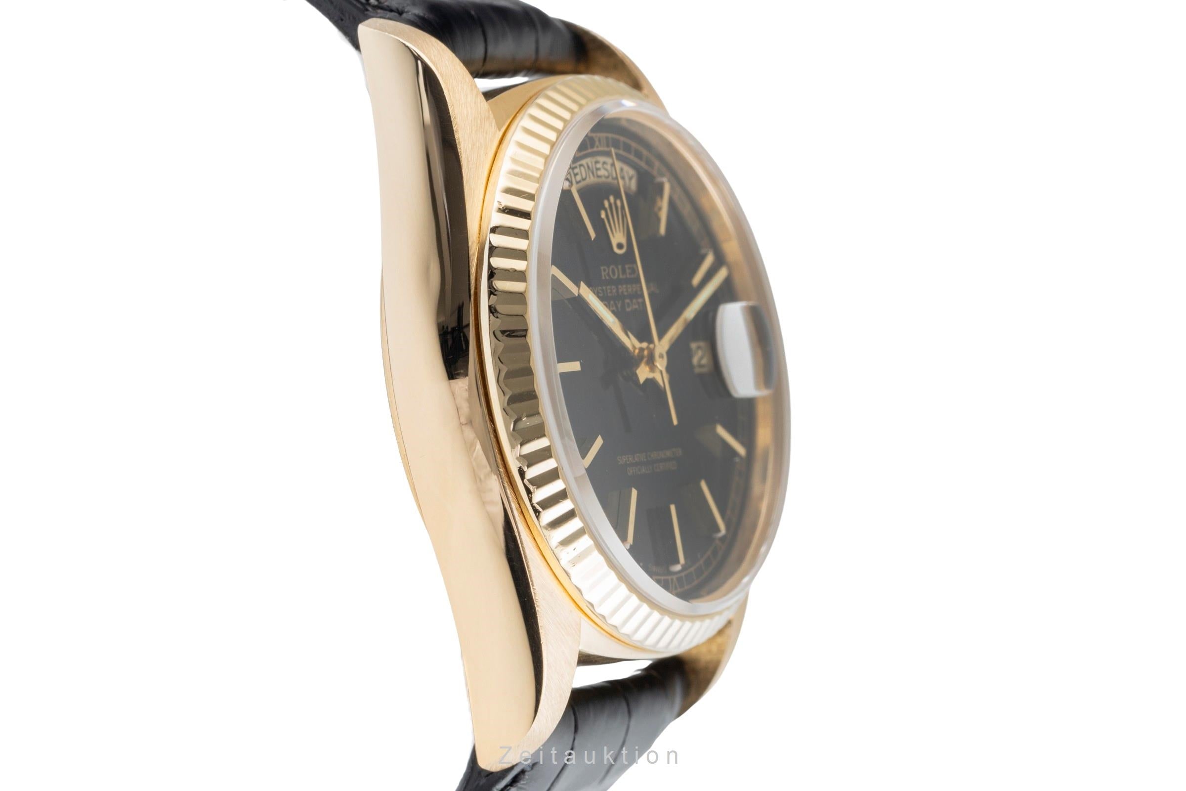 Rolex Day-Date or 18 ct automatique montre pour hommes 18038 Vintage  [2501960]