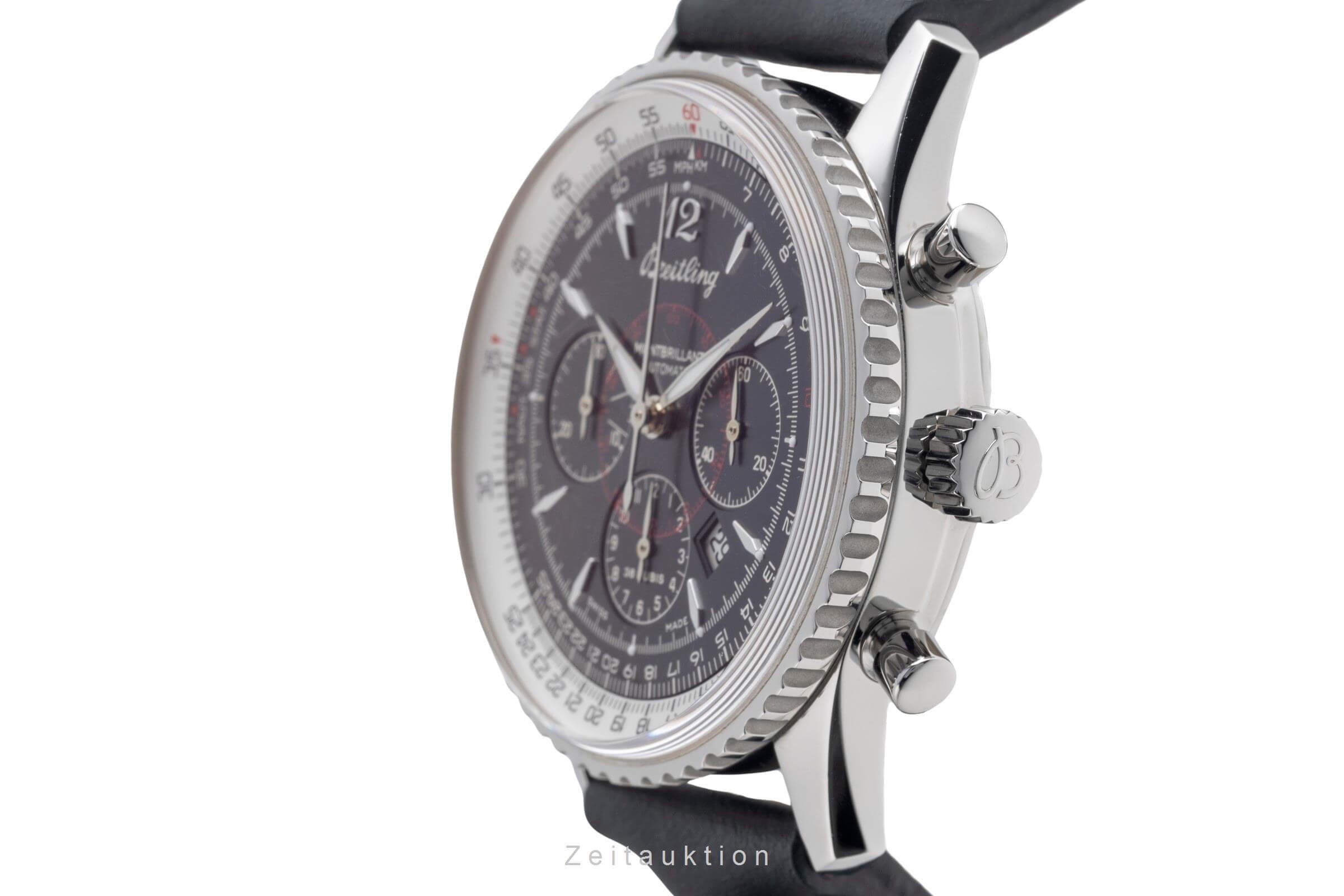 Breitling Montbrillant cronografo acciaio automatismo orologio da uomo A41330  [2501961]