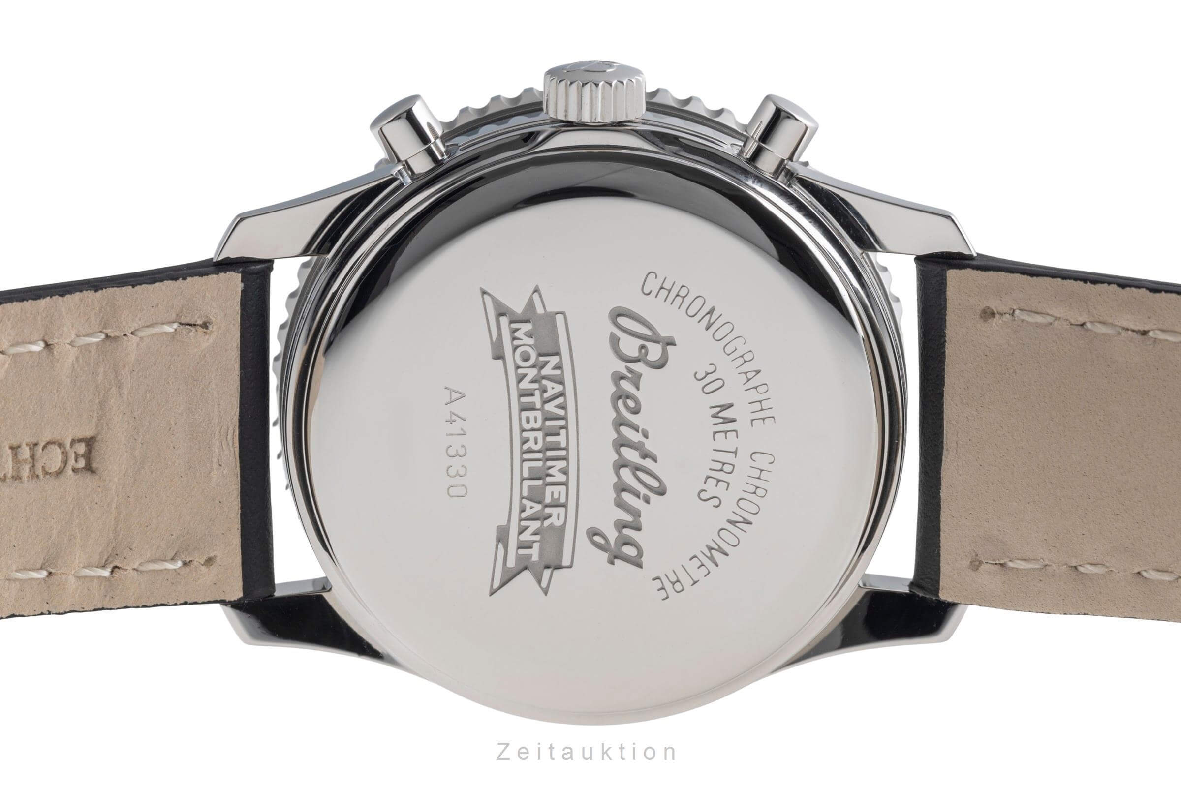 Breitling Montbrillant cronografo acciaio automatismo orologio da uomo A41330  [2501961]