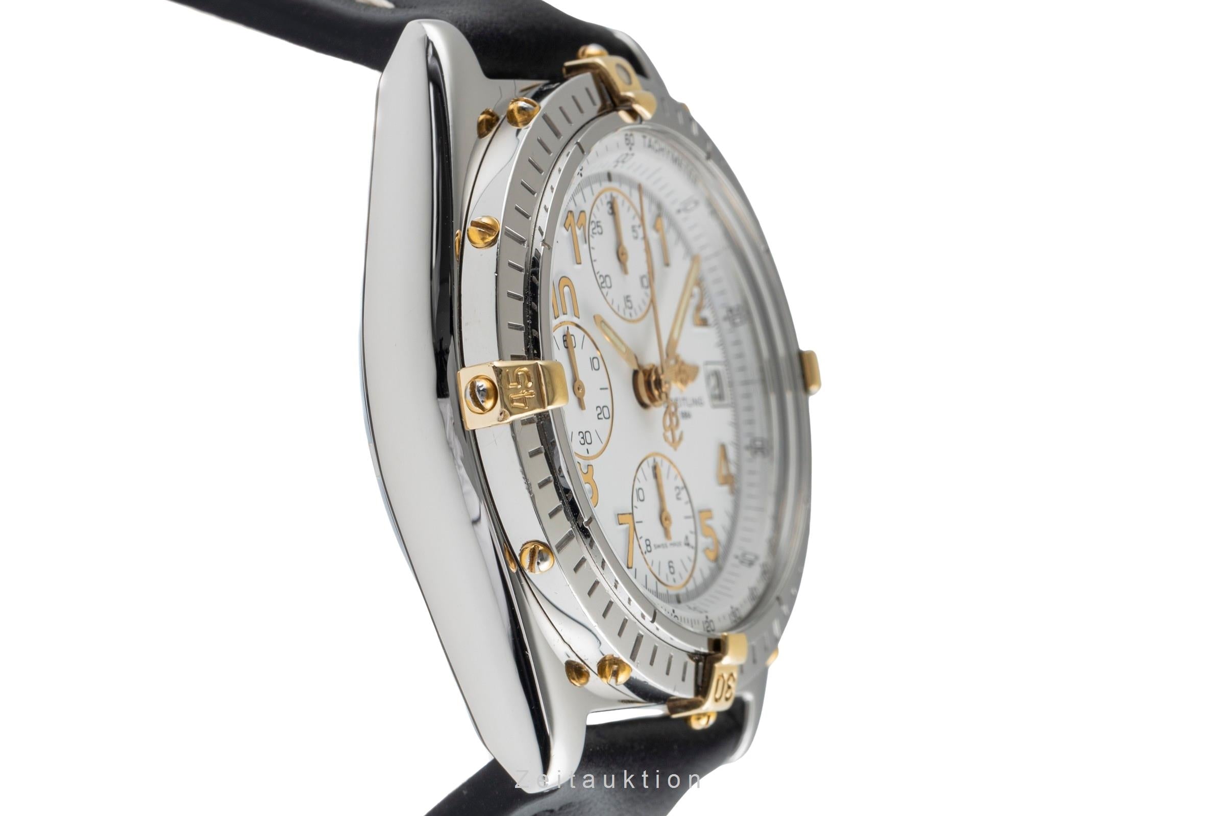 Breitling Chronomat chronographe acier / or  automatique montre pour hommes B13050.1  [2501963]