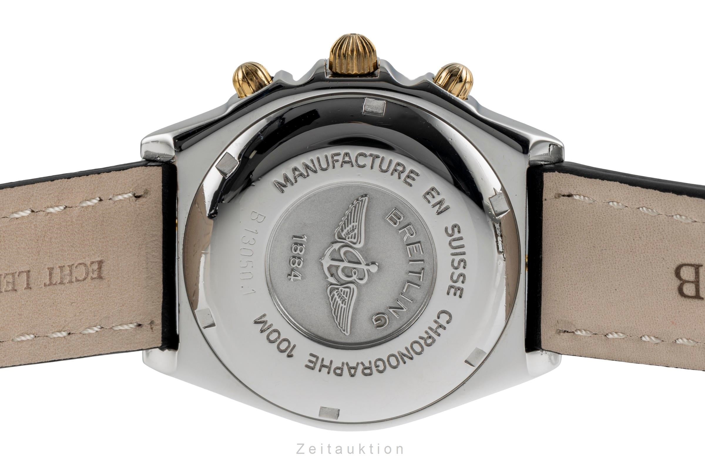 Breitling Chronomat chronographe acier / or  automatique montre pour hommes B13050.1  [2501963]