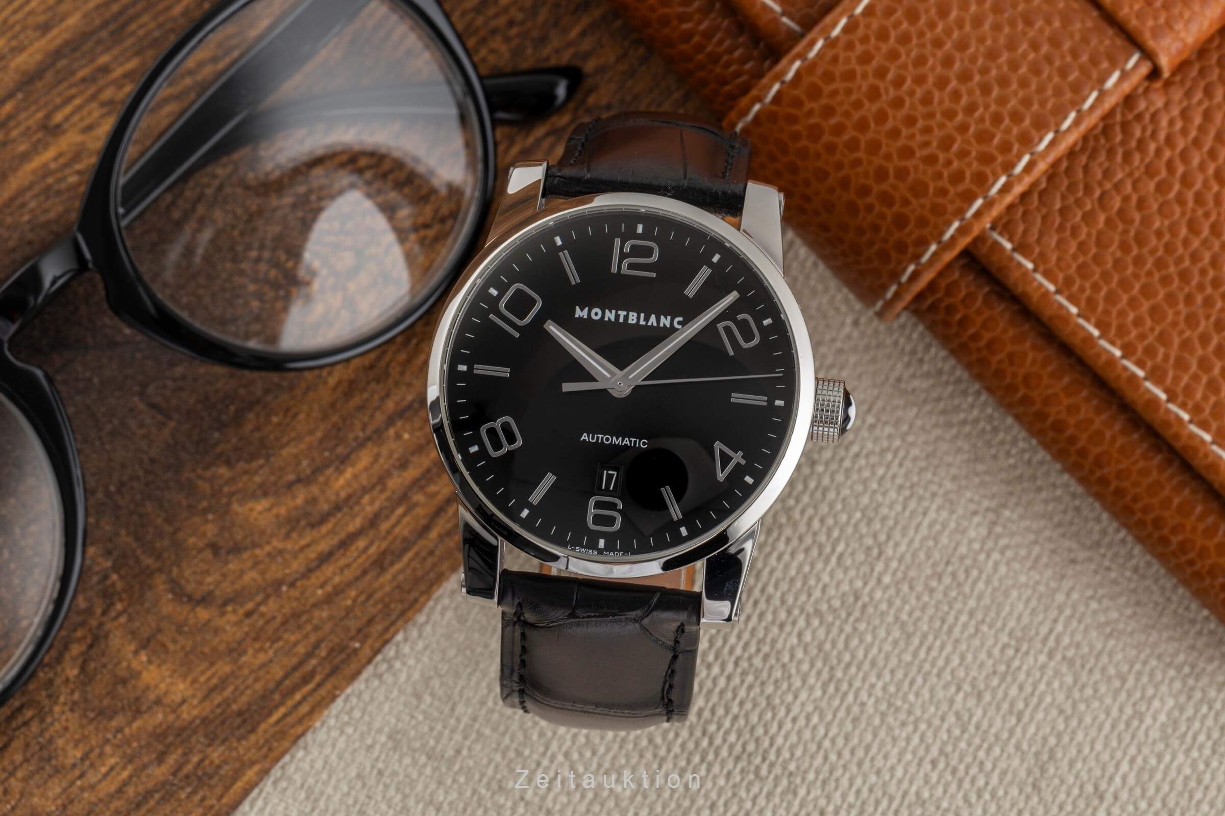 Montblanc Timewalker acero automático reloj para caballeros 7265  [2501968]