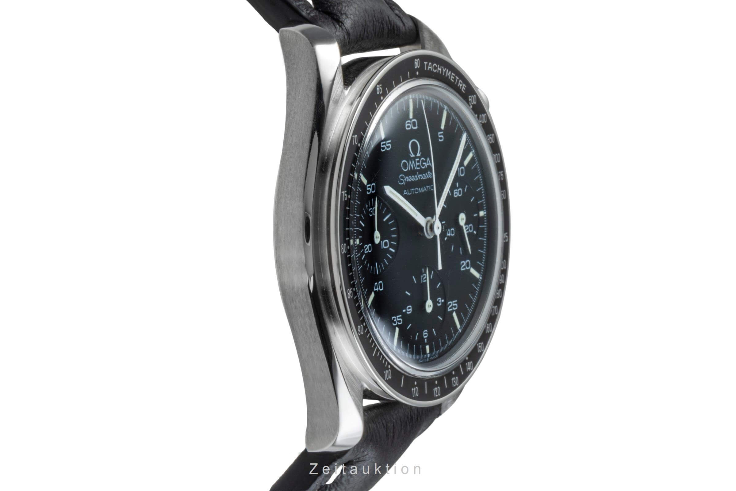 Omega Speedmaster chronograph steel automatic Kal. 1143 Ref