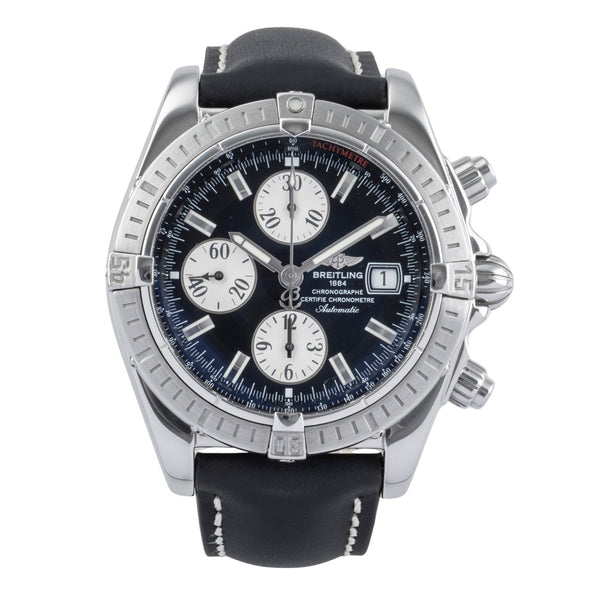 Breitling Chronomat cronografo acciaio automatismo orologio da uomo A13356  [2501971]