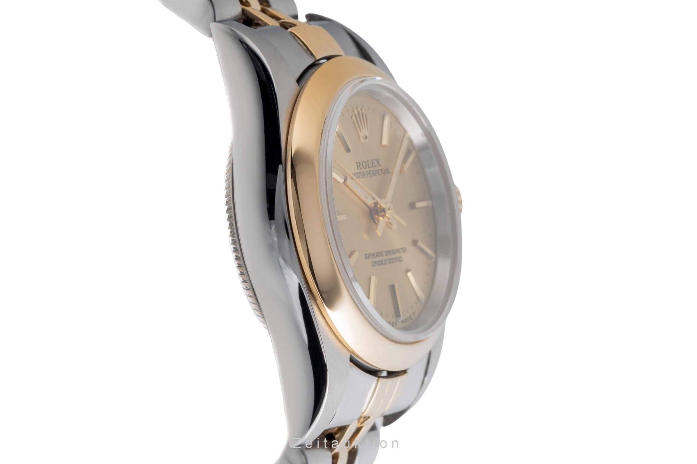 Rolex Oyster Perpetual steel / gold automatic women's watch 67183  [2501977]