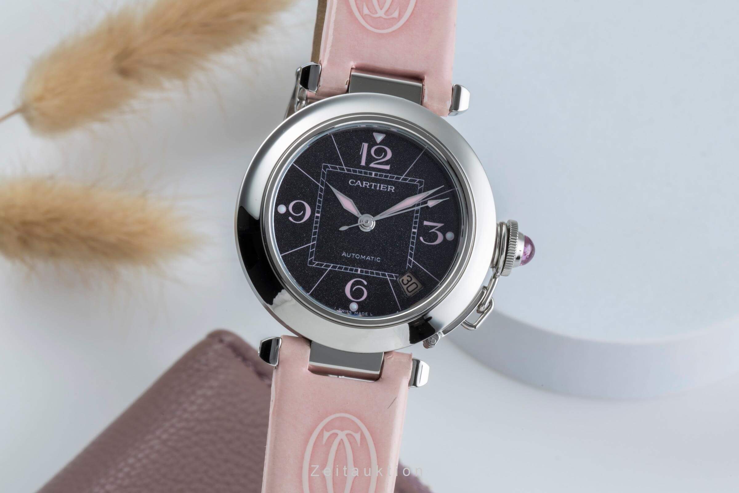 Cartier Pasha steel automatic women's watch W3109599  [2501979]