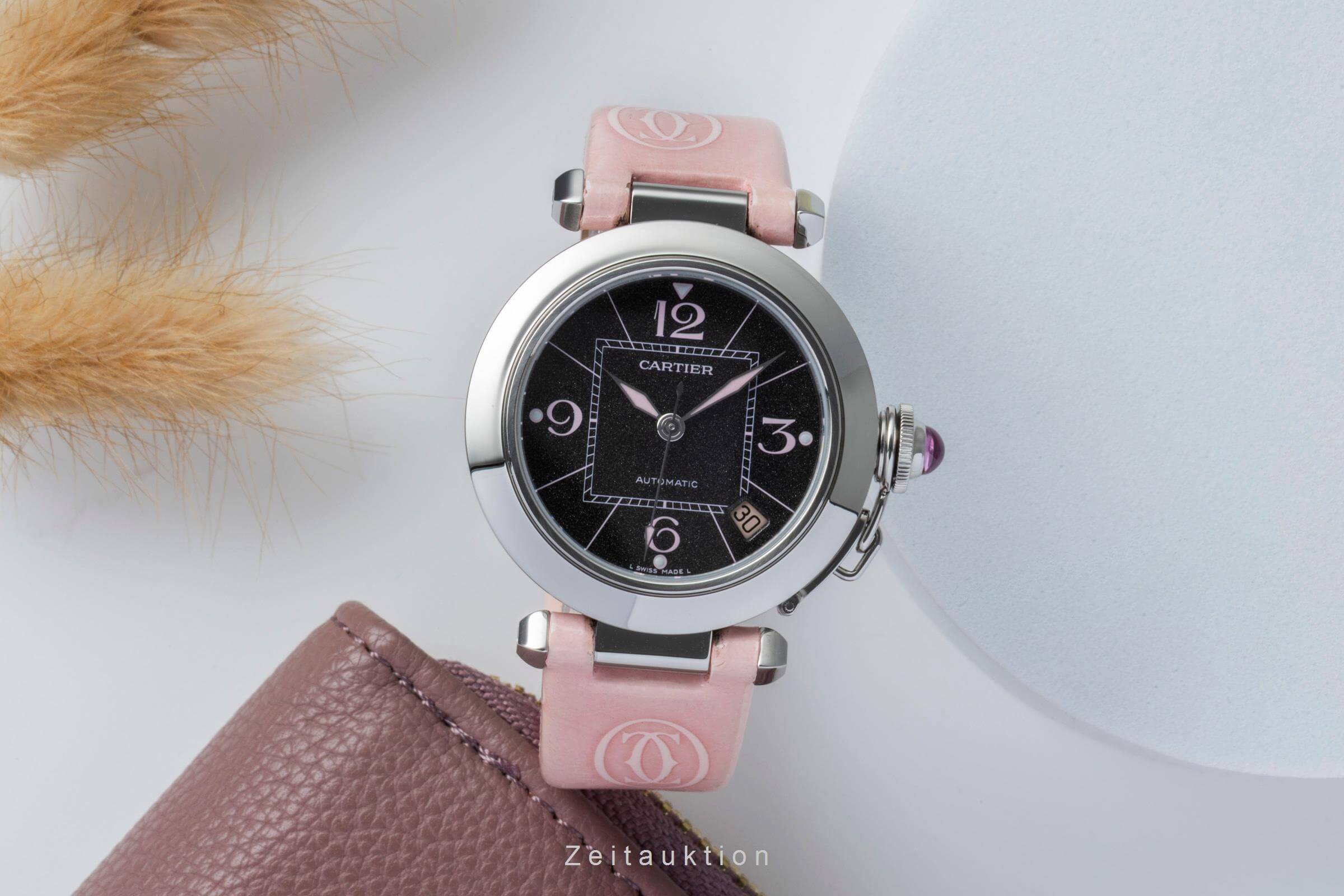 Cartier Pasha steel automatic women's watch W3109599  [2501979]