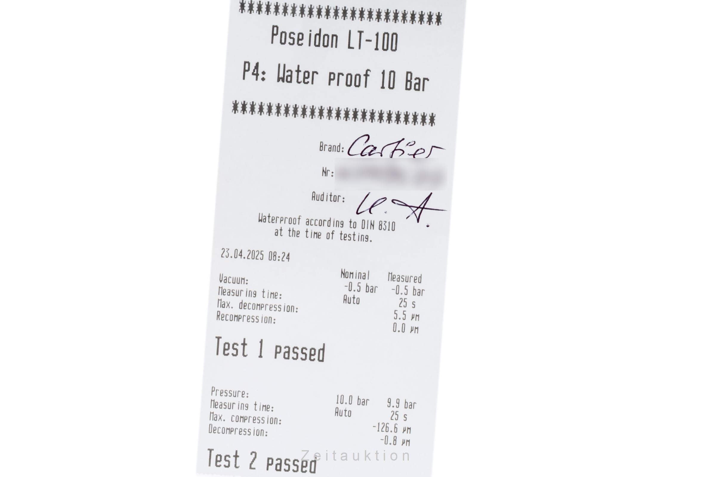 Cartier Pasha steel automatic women's watch W3109599  [2501979]