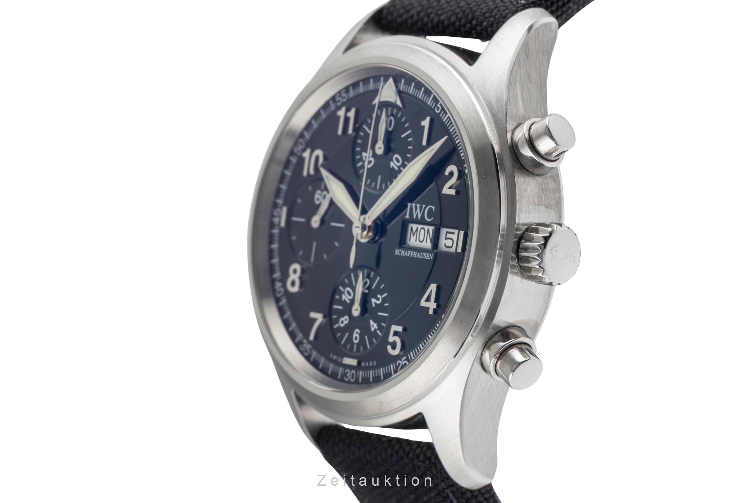 IWC Fliegerchronograph cronografo acciaio automatismo orologio da uomo IW370618  [2501985]
