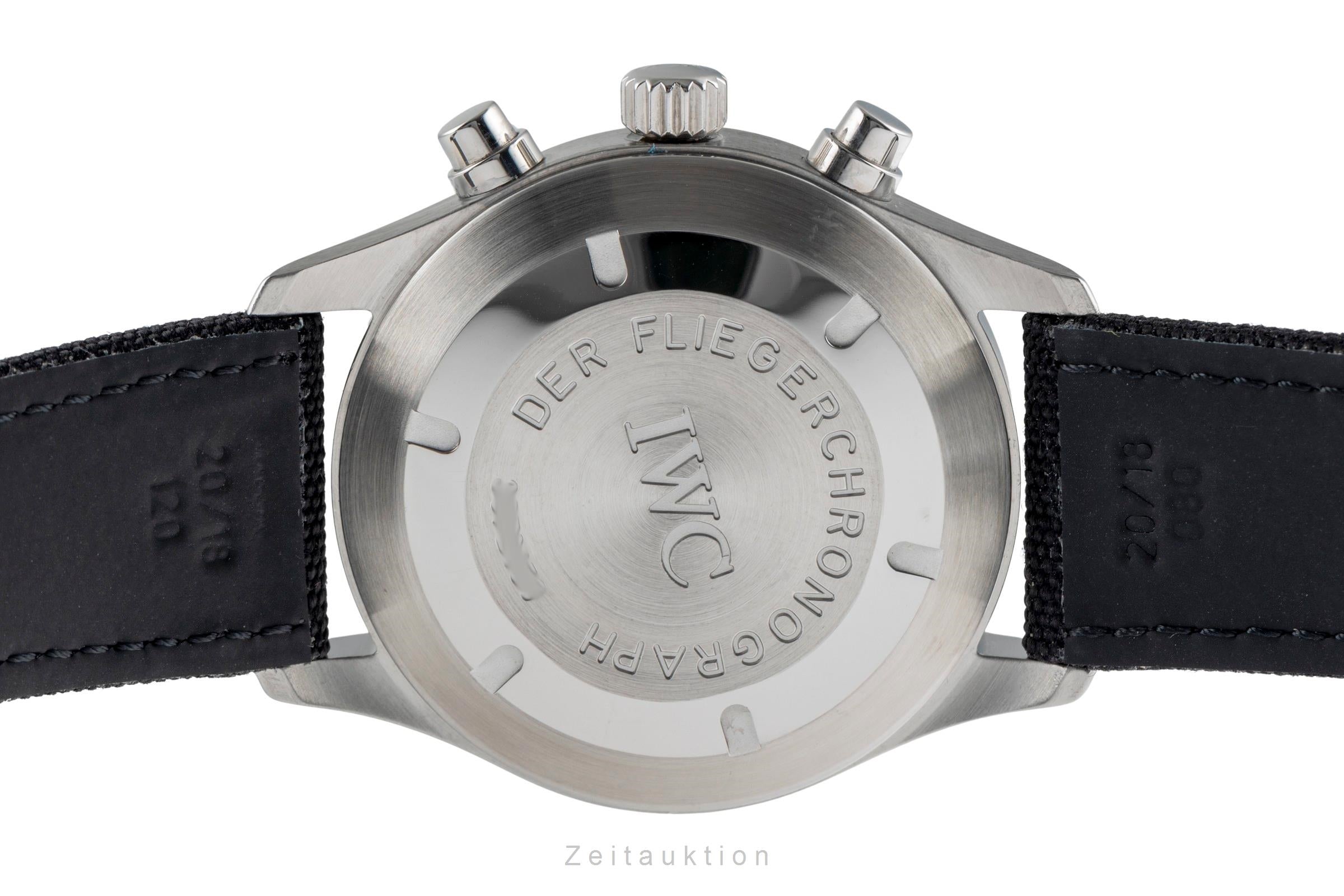 IWC Fliegerchronograph cronografo acciaio automatismo orologio da uomo IW370618  [2501985]
