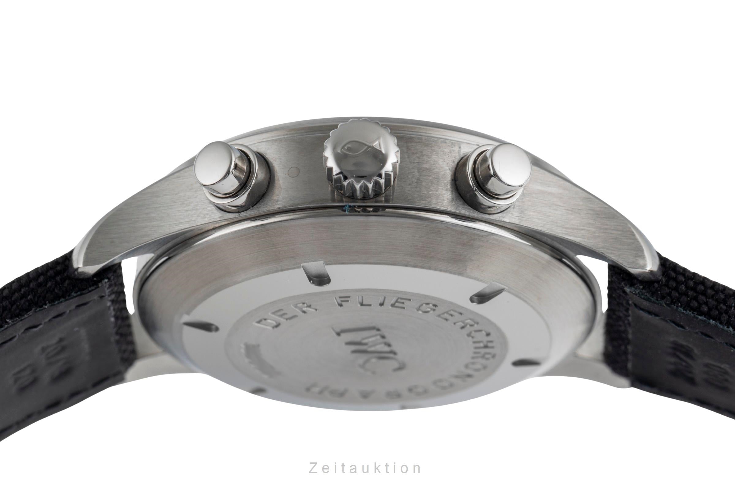 IWC Fliegerchronograph cronografo acciaio automatismo orologio da uomo IW370618  [2501985]