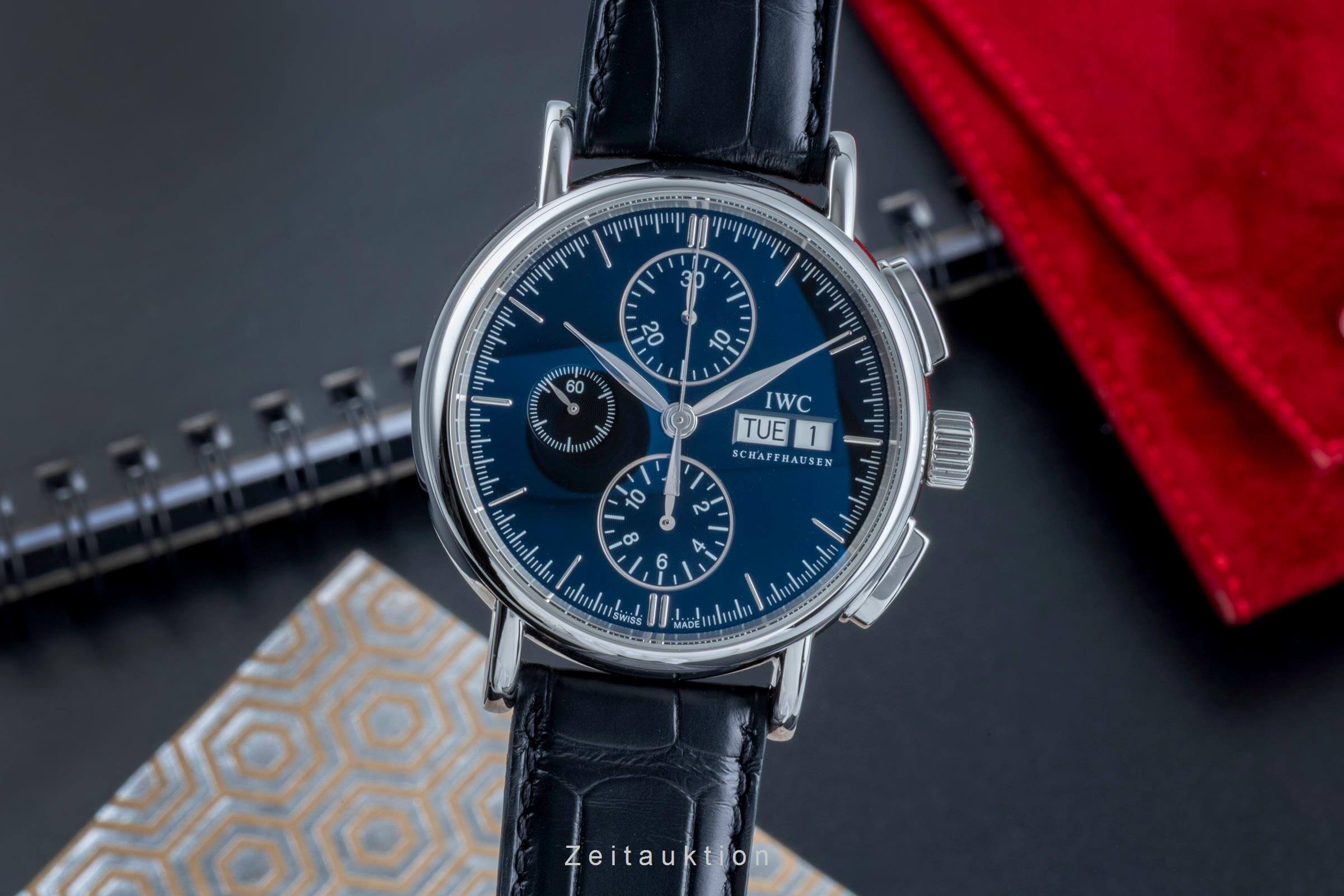 IWC Portofino cronógrafo acero automático Ref - Main Image