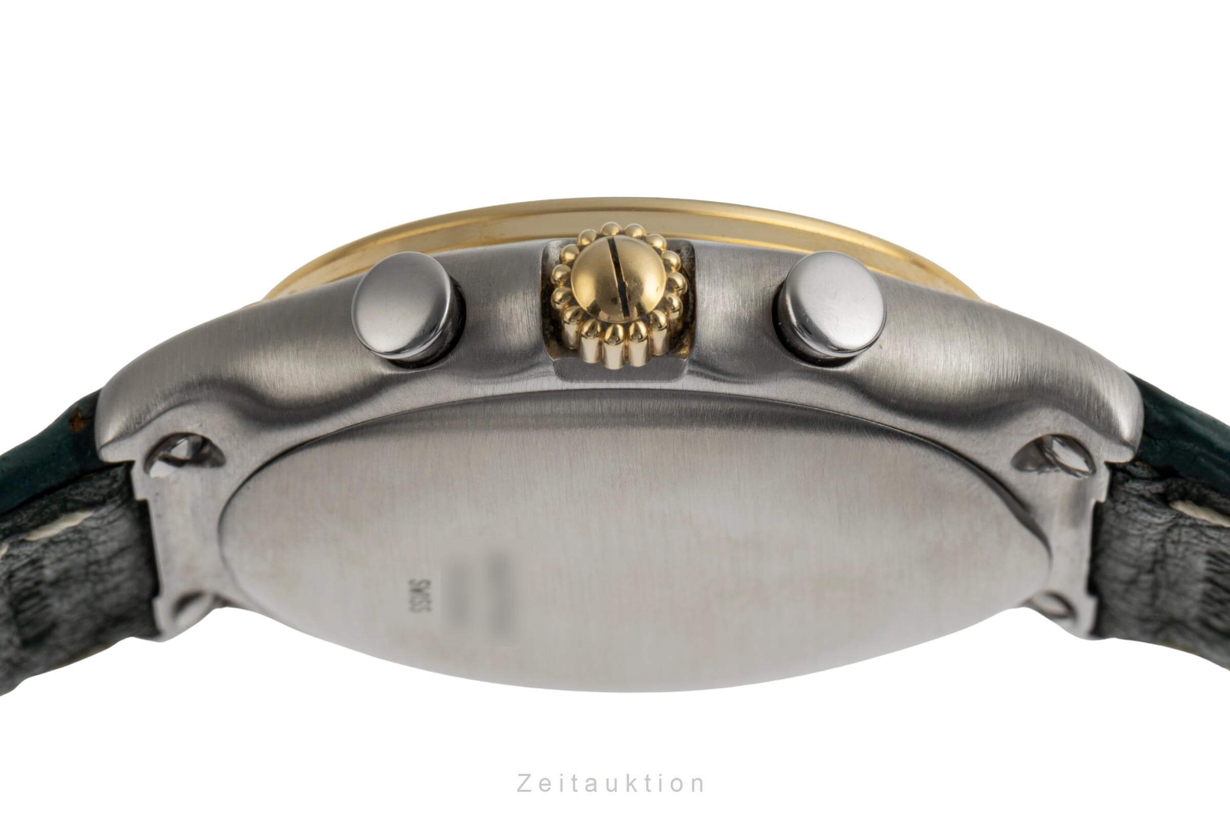 Ebel 1911 chronographe acier / or  automatique montre pour hommes 1134801  [2501988]