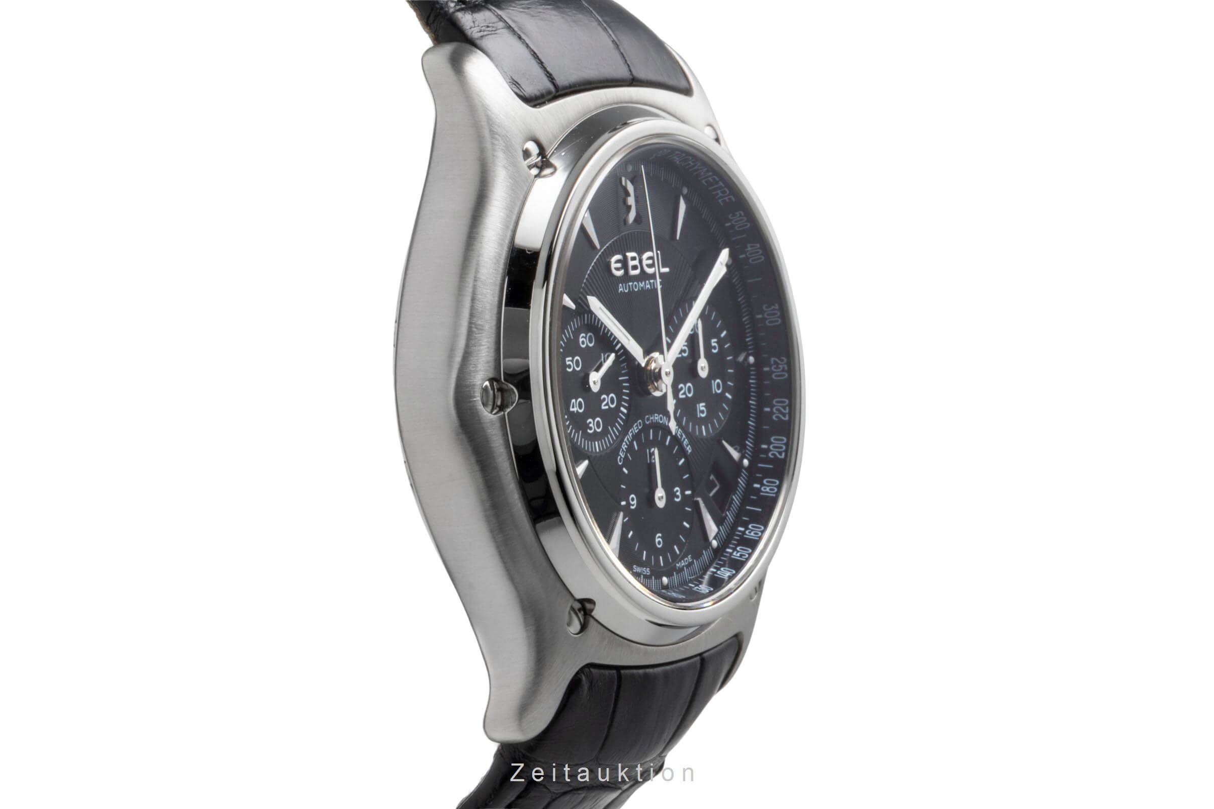 Ebel 1911 cronografo acciaio automatismo orologio da uomo 9137L40  [2501989]