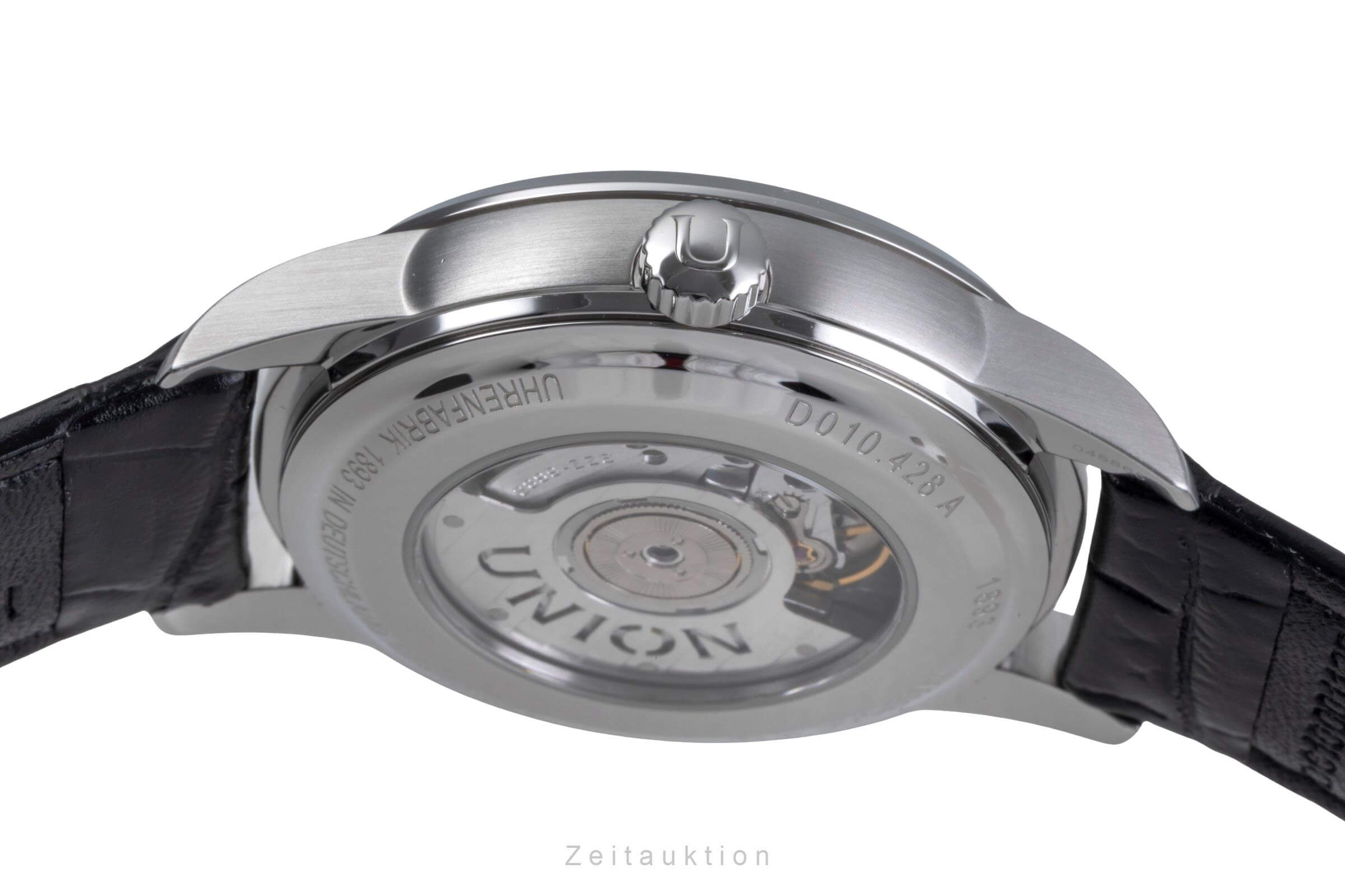 Union Glashütte 1893 acciaio automatismo orologio da uomo D0104281601700 LP: 0EUR  [2501992]