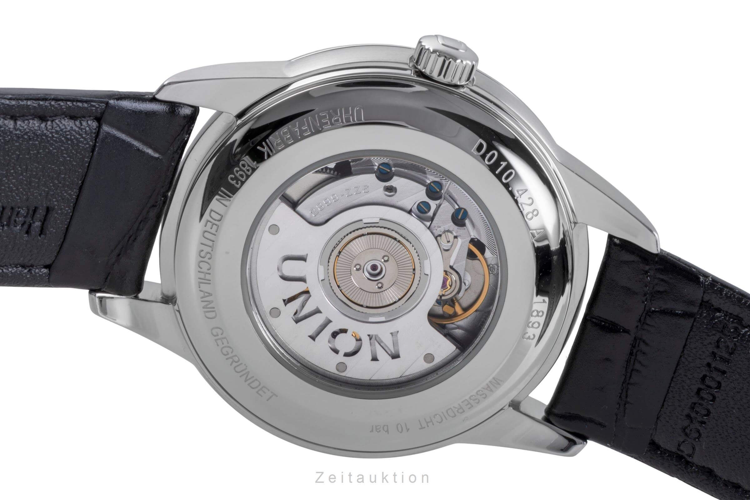 Union Glashütte 1893 acciaio automatismo orologio da uomo D0104281601700 LP: 0EUR  [2501992]