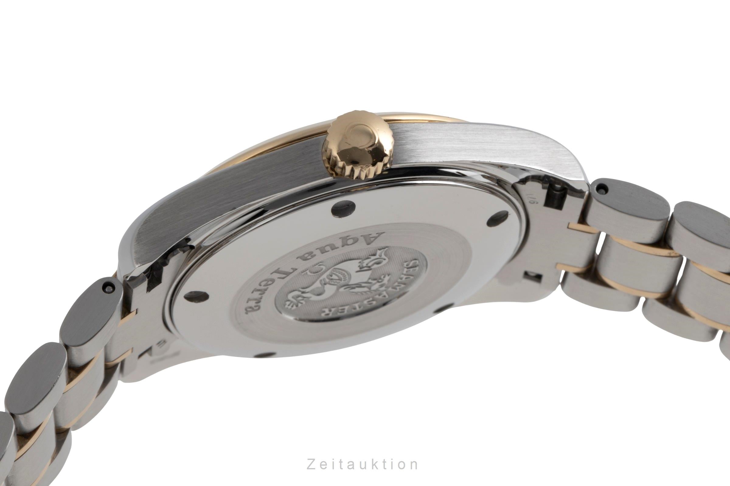 Omega Seamaster steel / gold quartz men's watch 2318.30.00  [2501994]