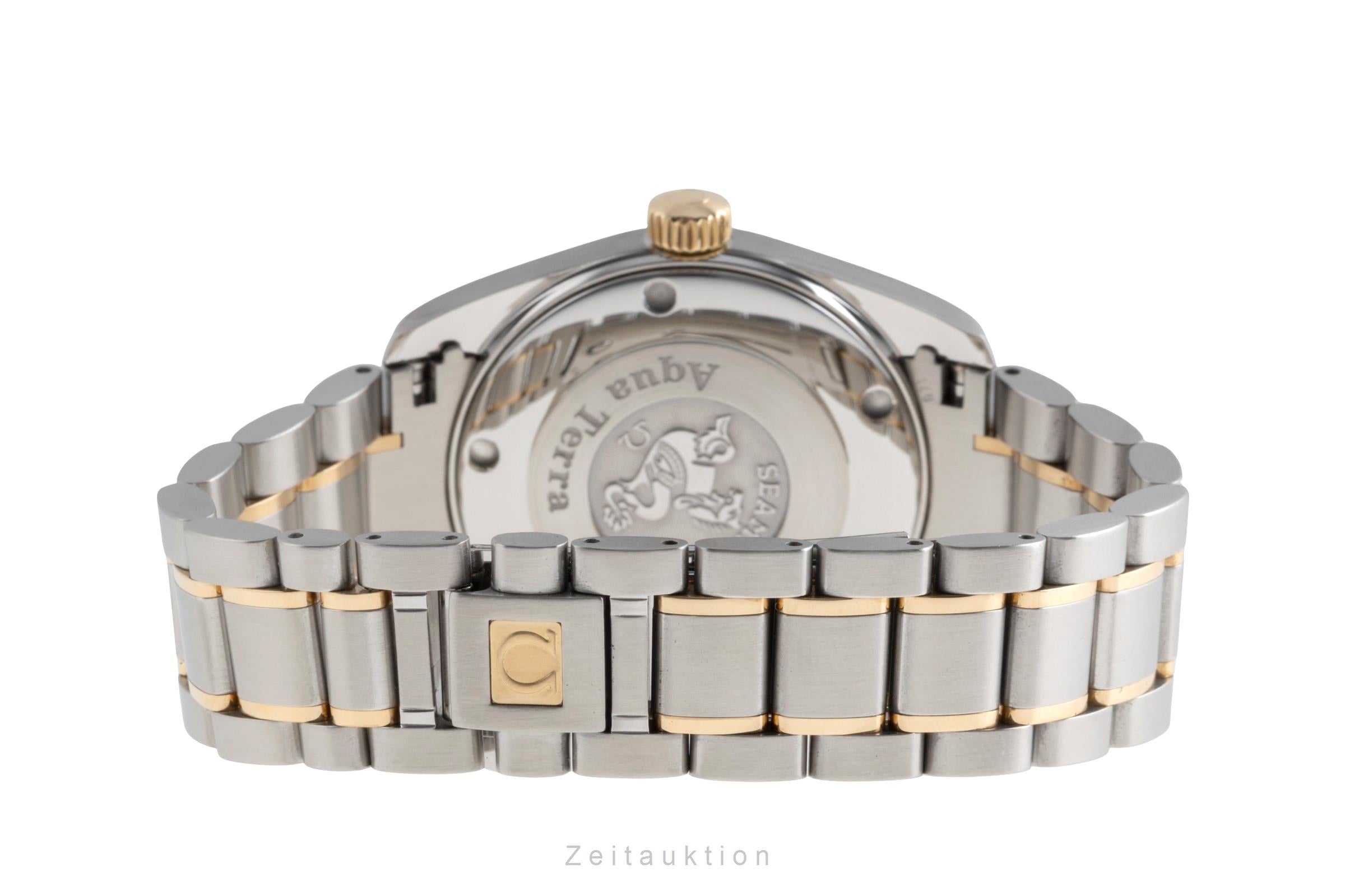 Omega Seamaster steel / gold quartz men's watch 2318.30.00  [2501994]