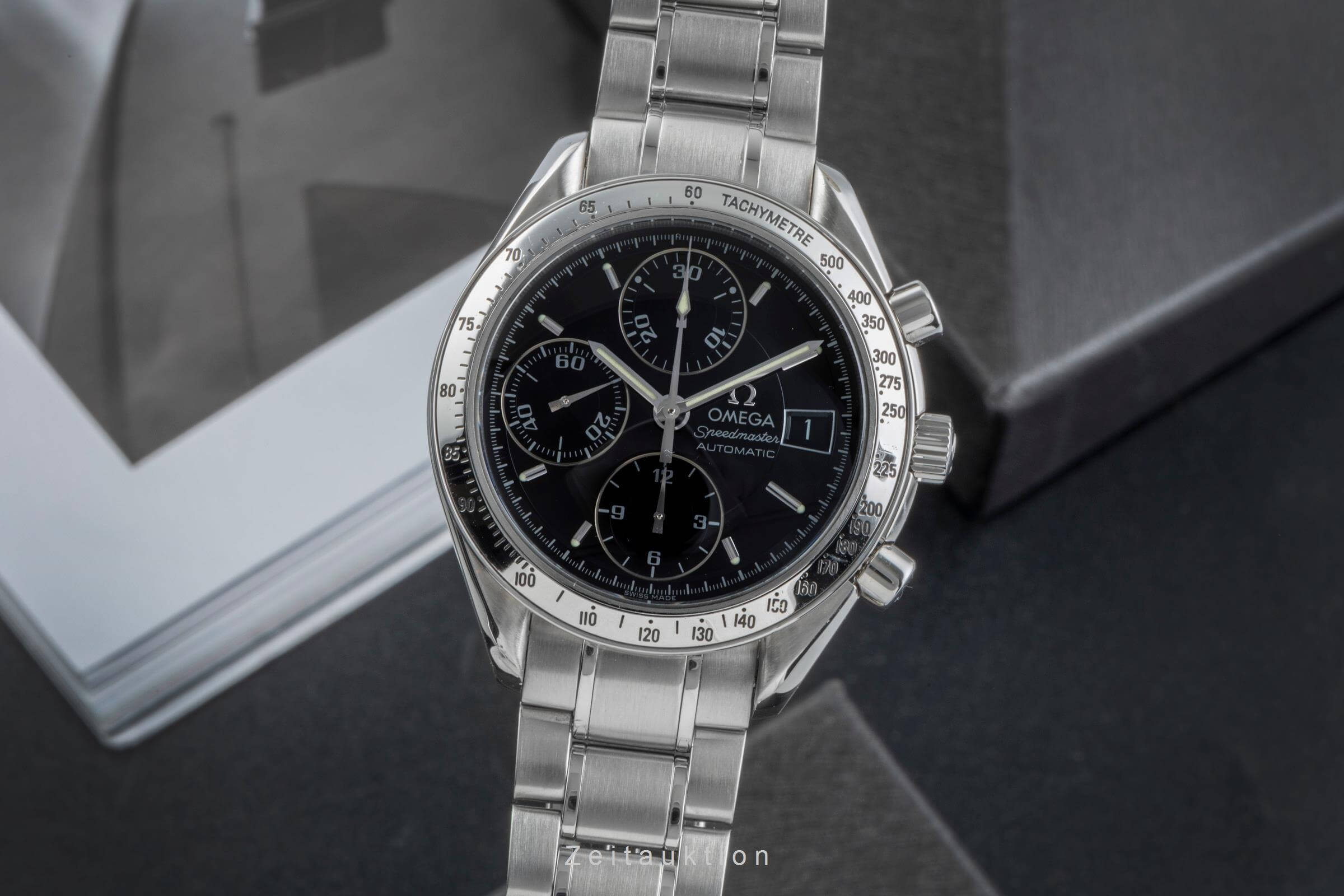 Omega Speedmaster cronografo acciaio automatismo orologio da uomo 3513.50.00 LP: 6100EUR  [2501995]