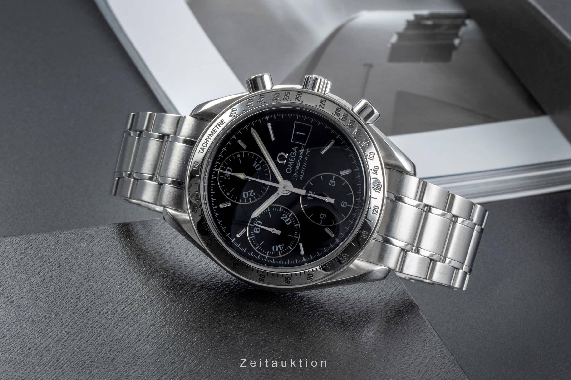 Omega Speedmaster cronografo acciaio automatismo orologio da uomo 3513.50.00 LP: 6100EUR  [2501995]