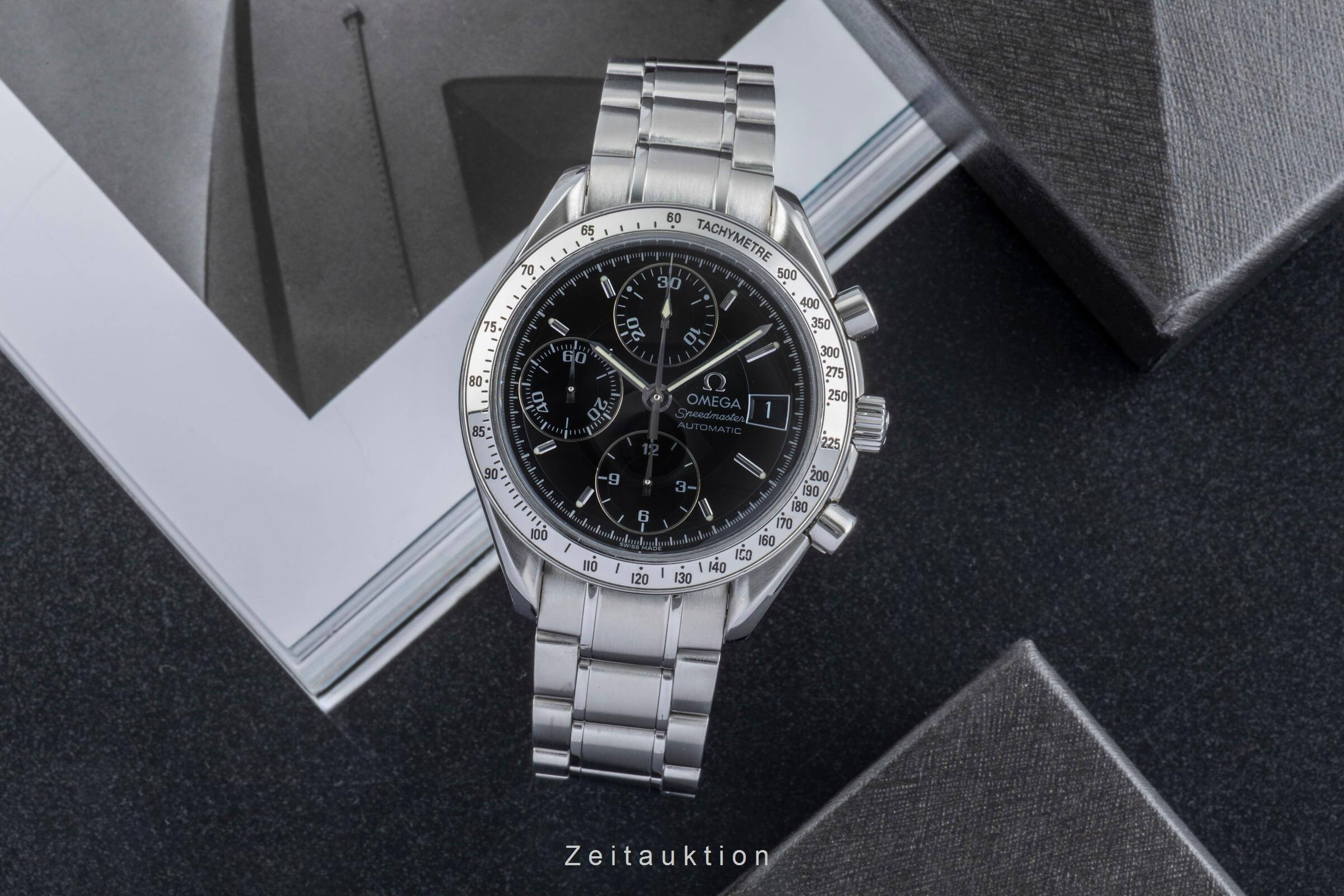 Omega Speedmaster cronografo acciaio automatismo orologio da uomo 3513.50.00 LP: 6100EUR  [2501995]