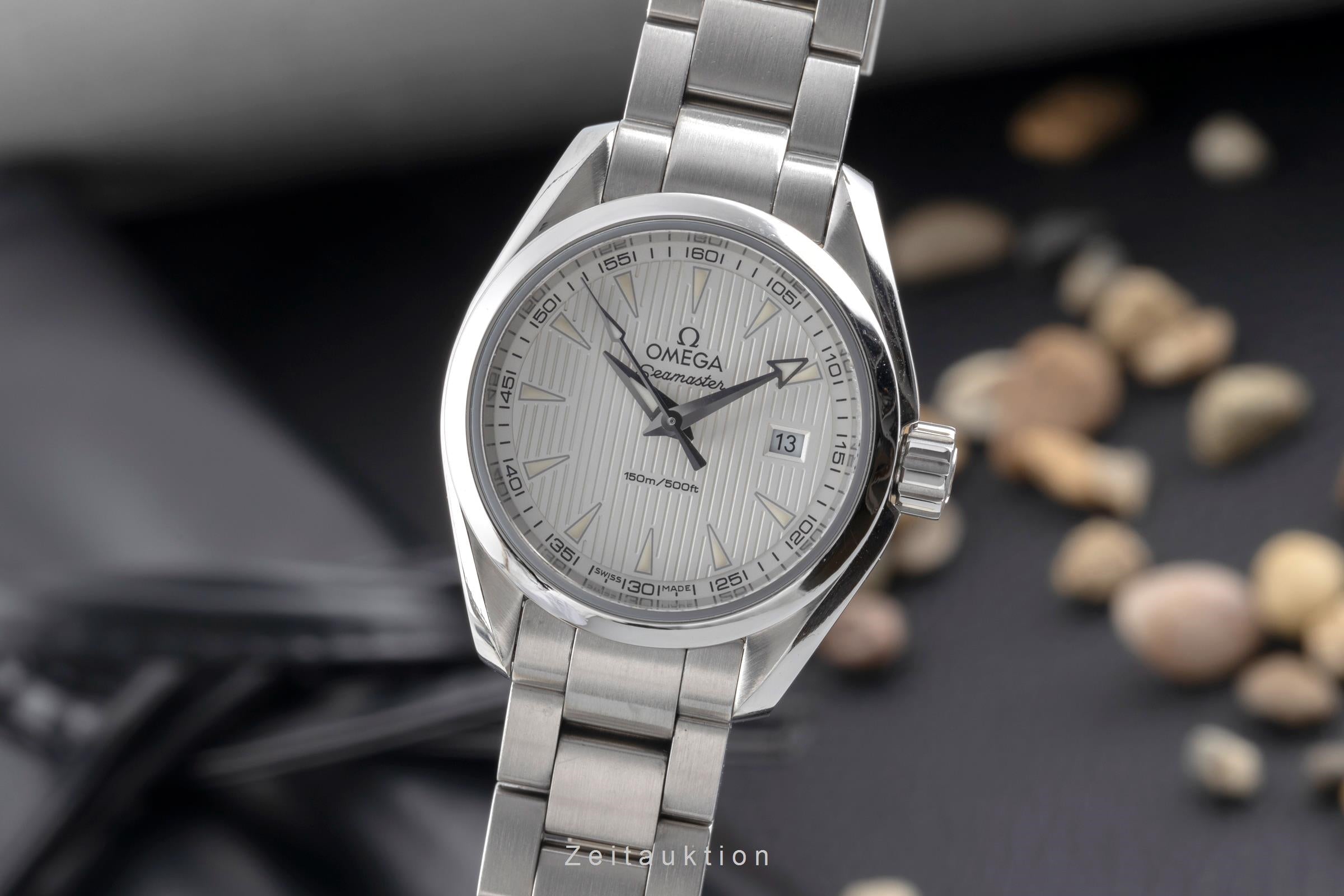 Omega Seamaster steel quartz women's watch 231.10.30.60.02.001  [2501997]